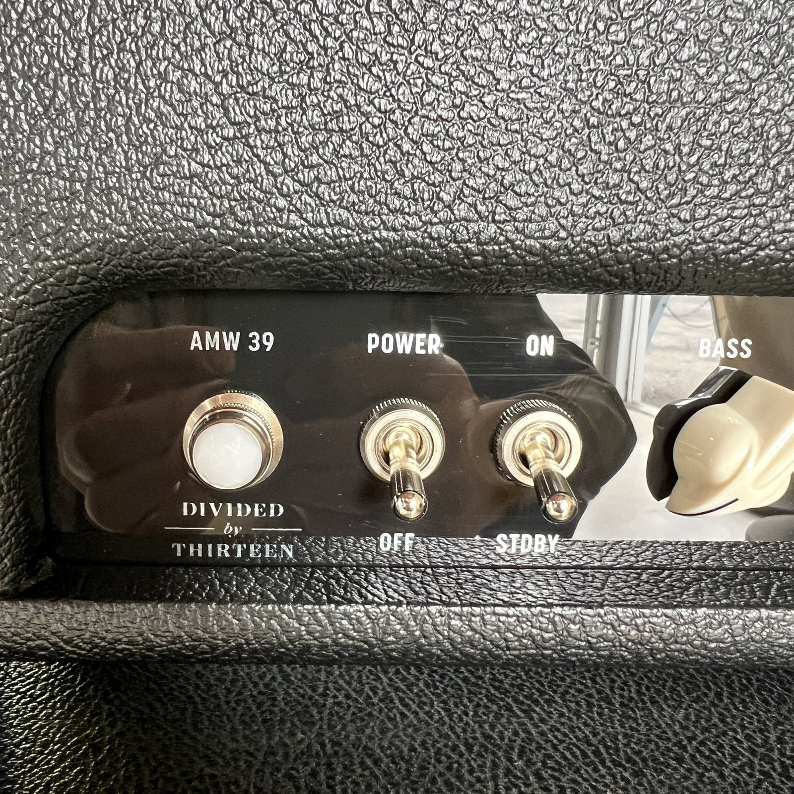 Divided by 13 AMW 39 Head - Black Bronco Tolex / Black V