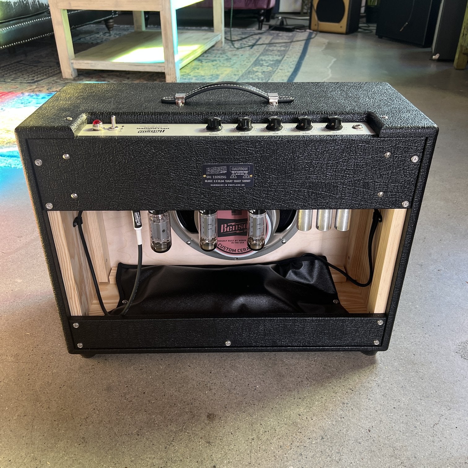 Benson Amps Monarch Reverb Plus - Black / Check