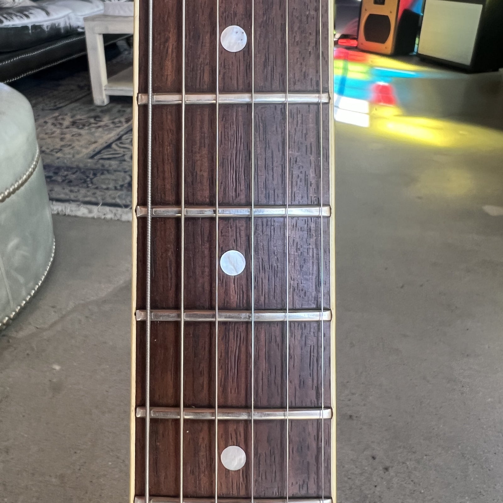Vintage 1970s Ibanez "Lawsuit Era" Les Paul Junior Copy - TV Yellow (Set-Neck)