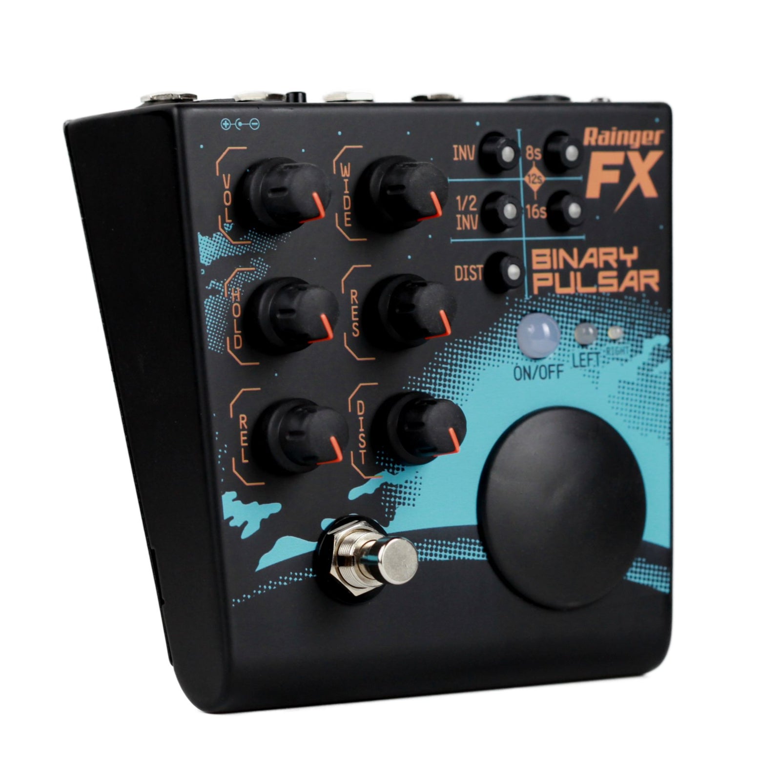 Rainger FX Binary Pulsar Stereo Sidechain, Panner & Tremolo Pedal