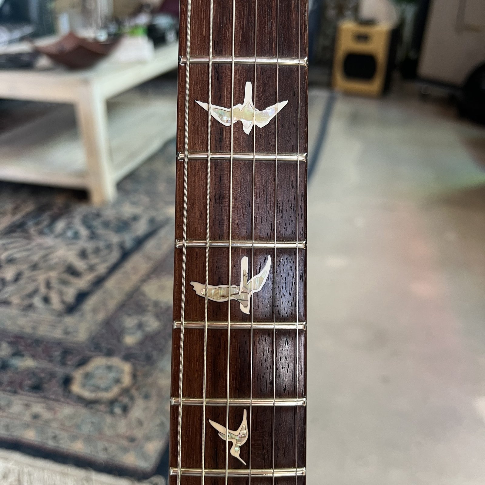 2013 PRS P22 / Custom 22 Piezo Stoptail 10-Top - Orange Tiger