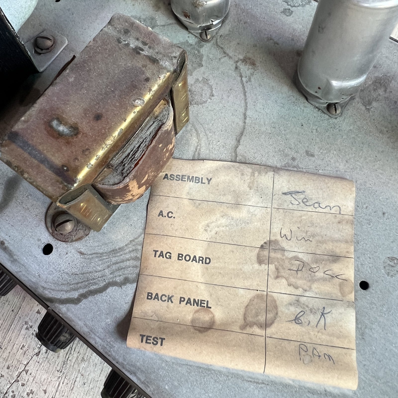 1967 Marshall JTM 50 "Black Flag" Plexi | Original Drake 784-128 & Vintage Tesla Blue Glass EL34s