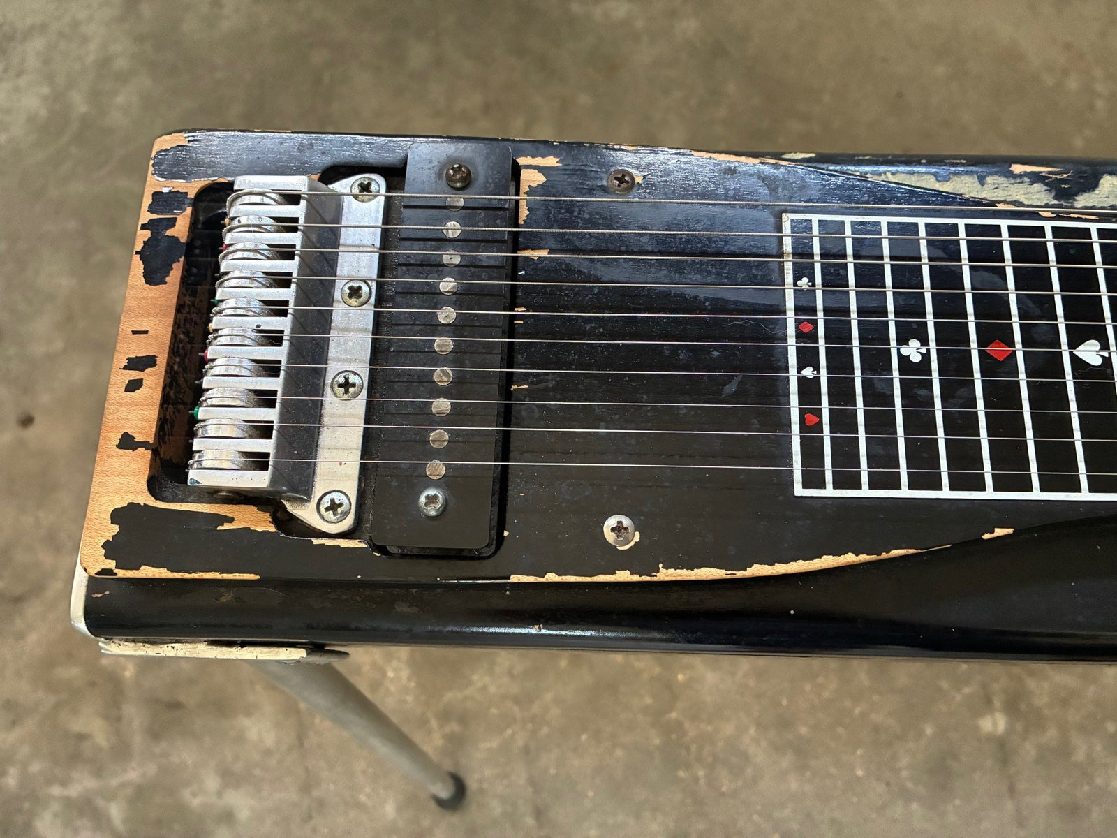 Vintage 1960’s Sho-Bud Maverick Pedal Steel Guitar Patent Pending Grover Tuners