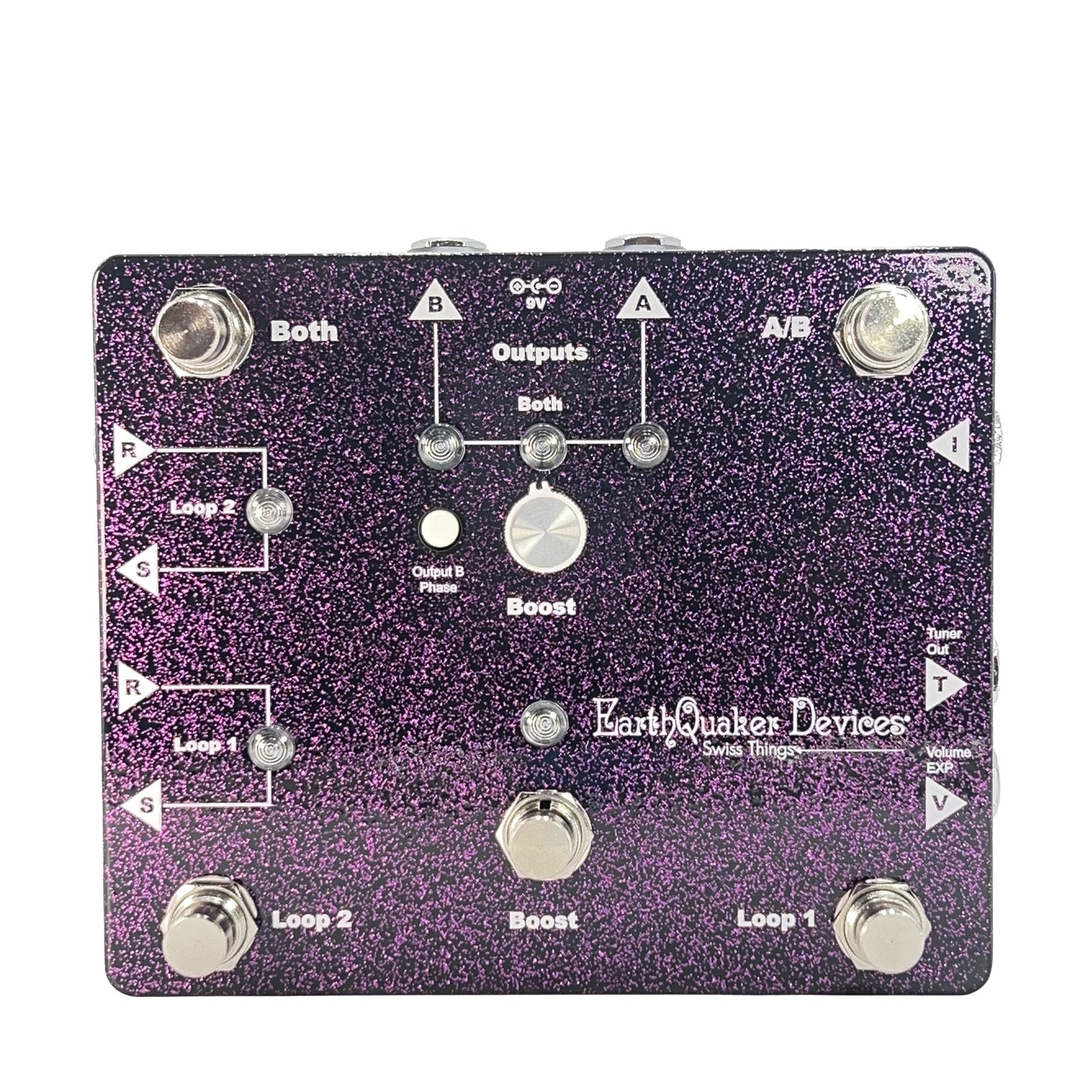EarthQuaker Devices Swiss Things - Purple Sparkle - Cottonwood Music Exclusive Color