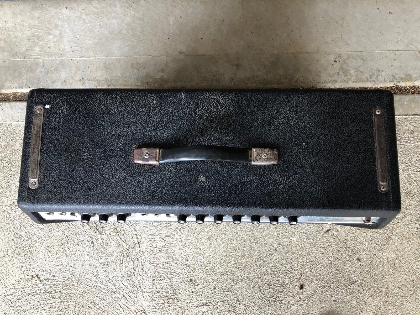 Vintage 1969 Fender Bandmaster Reverb Guitar Amplifier Head