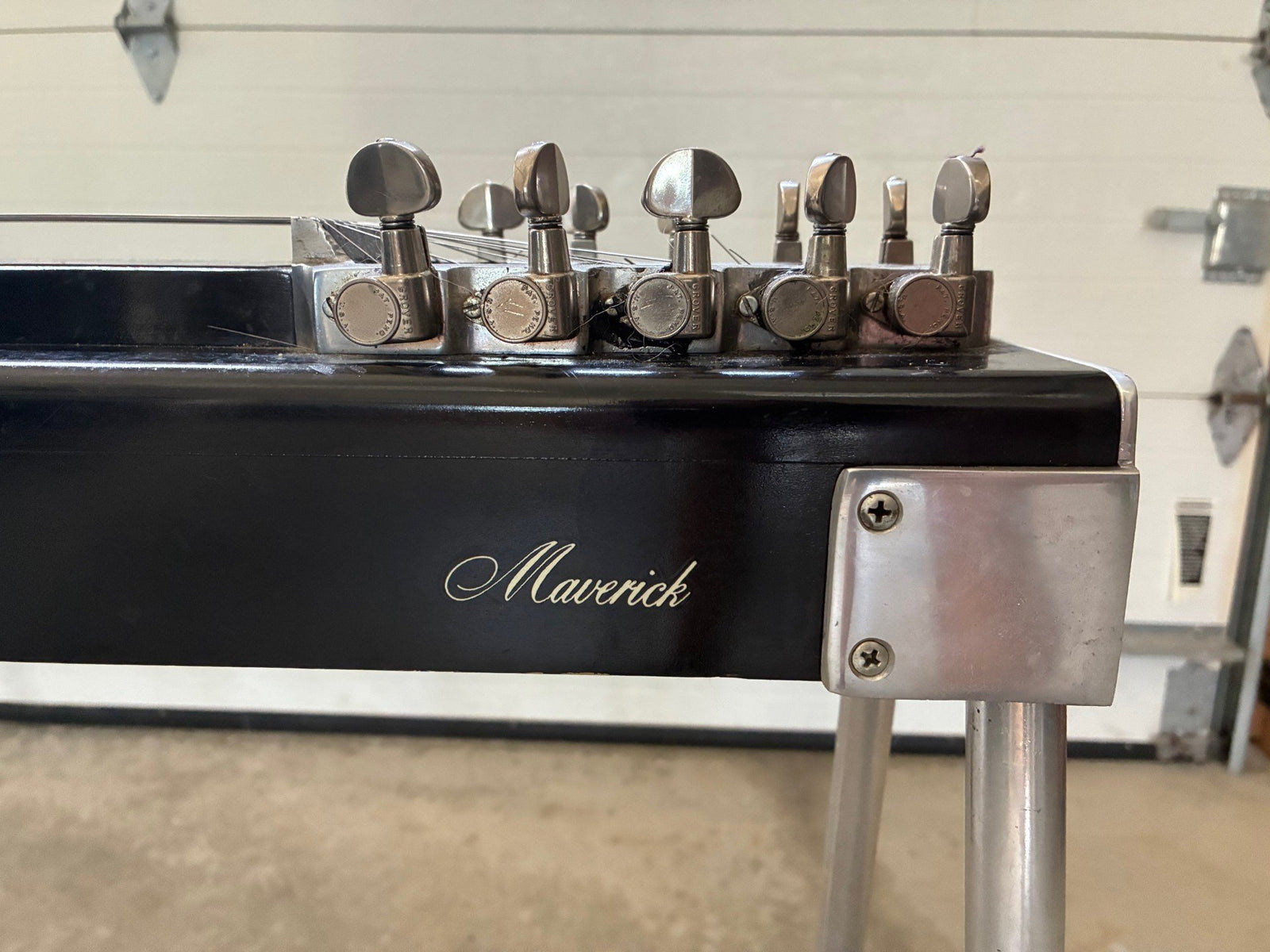 Vintage 1960’s Sho-Bud Maverick Pedal Steel Guitar Patent Pending Grover Tuners