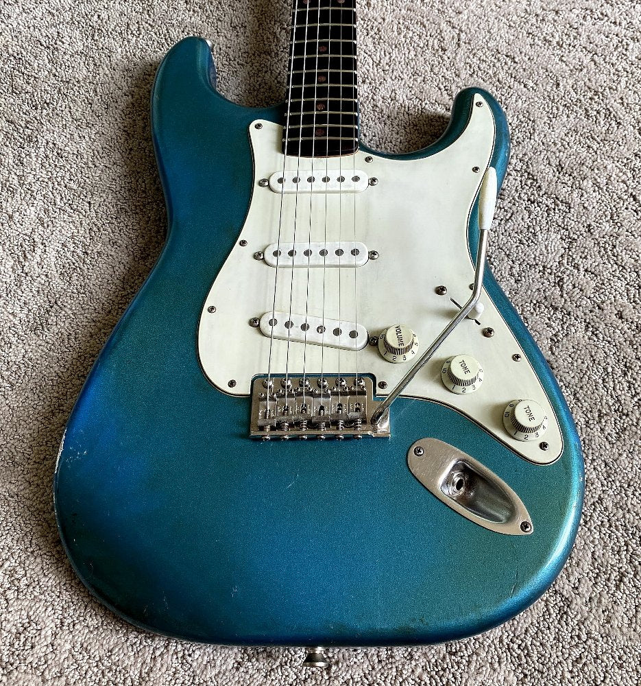 Revelator Guitars - '60 SuperKing S-Style - Lake Placid Blue Metallic Nitro