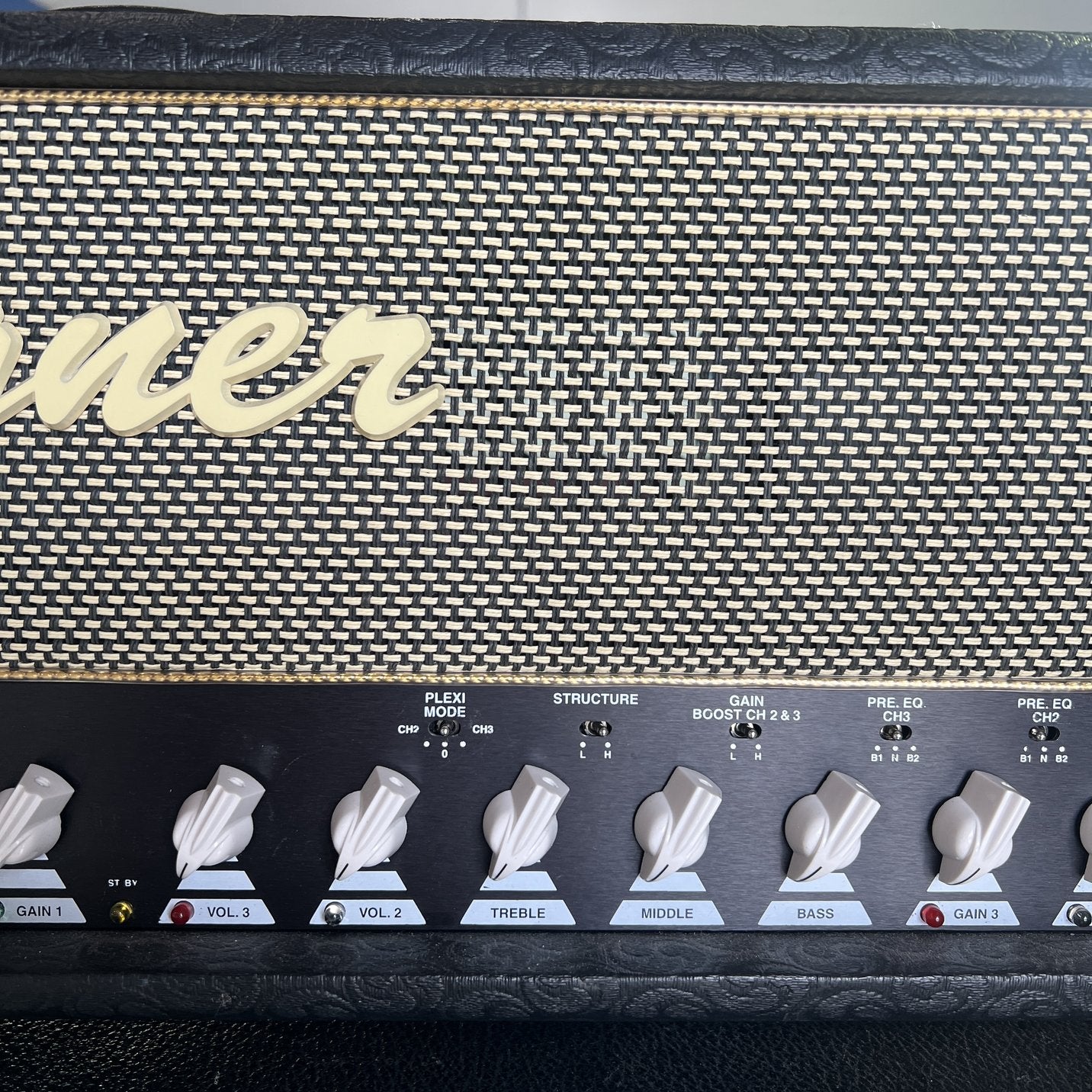 2005 Bogner Ecstasy 101B Head, Footswitch & Cover