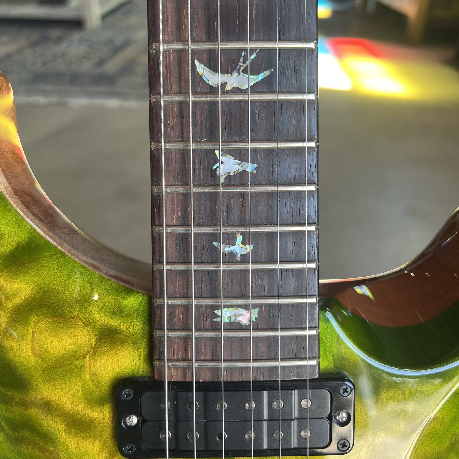 2023 PRS Studio 10-Top Wood Library w/Brazilian Rosewood Fretboard - Eriza Verde Nitro Burst