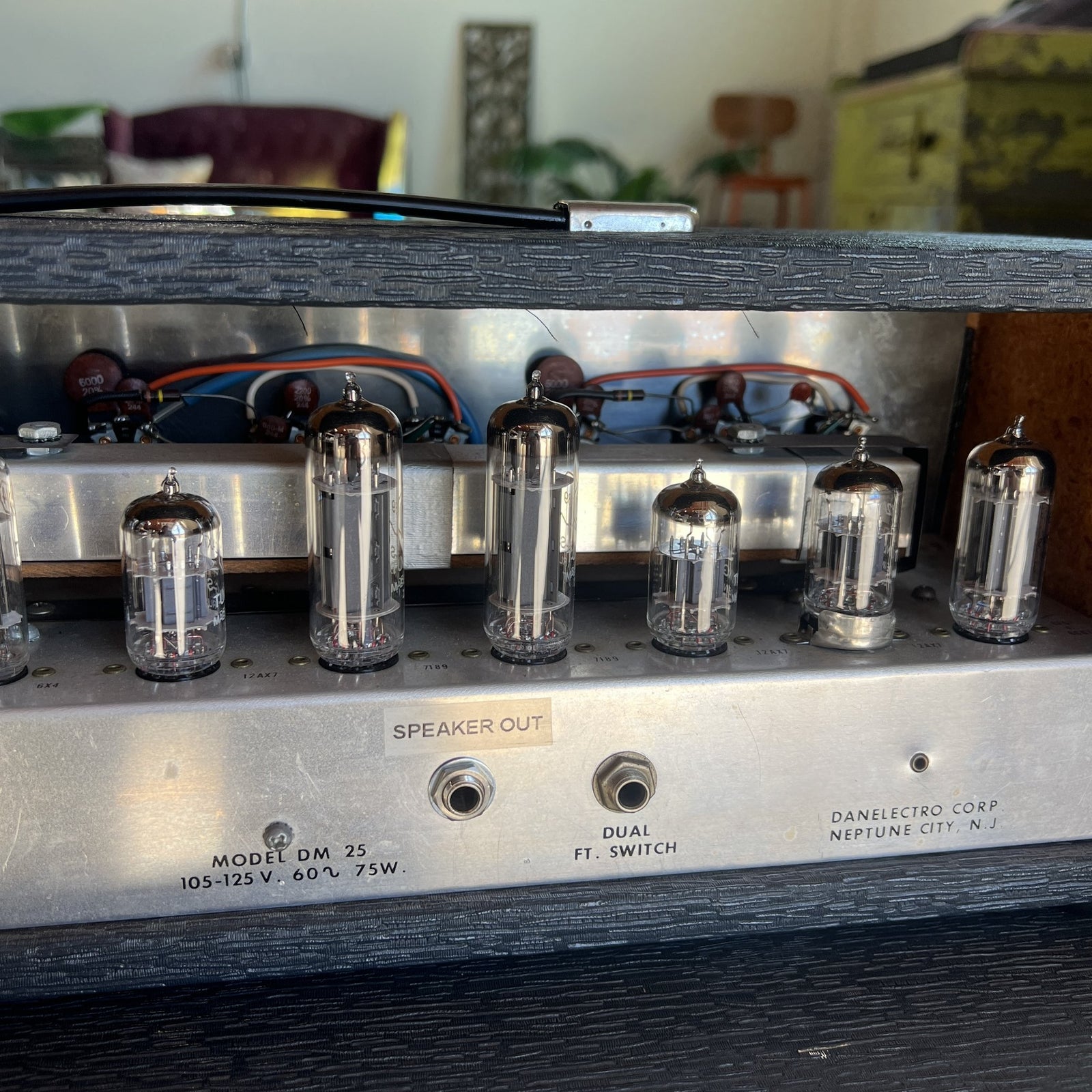 1965 Danelectro DM25 Guitar Amplifier - Head / Cabinet