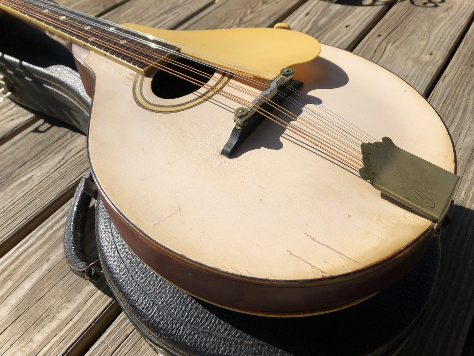 Vintage 1920’s Gibson A-3 Mandolin / Original Case / Aluminum Bridge