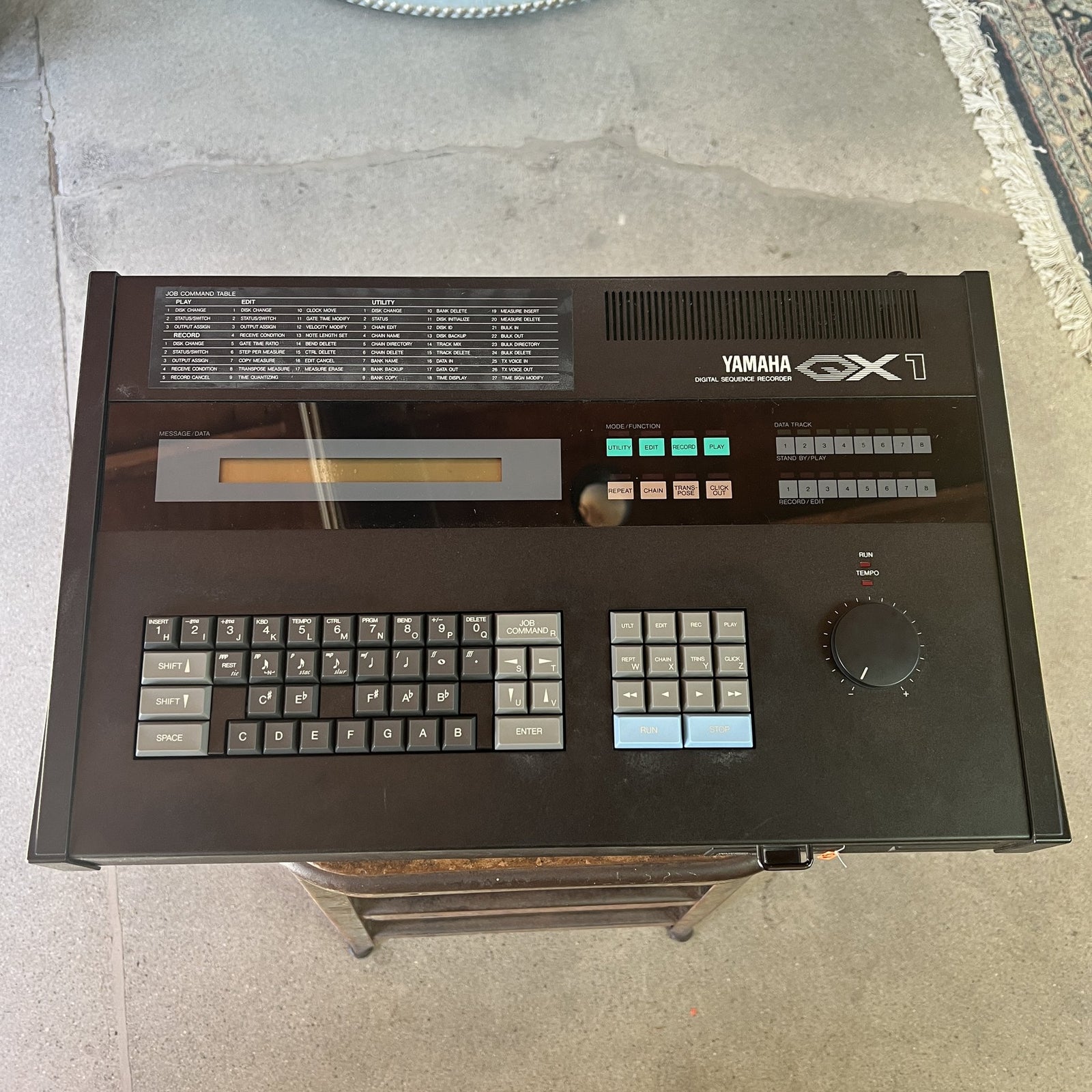 Yamaha QX1 Digital Sequence Recorder