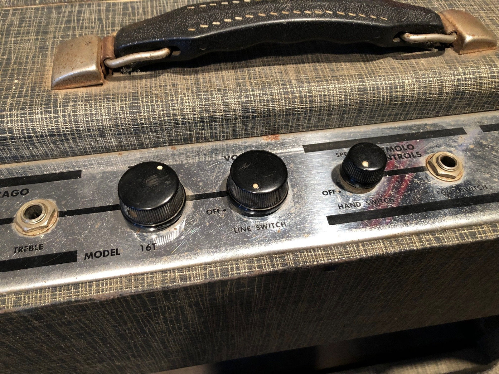 Vintage 1960’s Supro Valco 16T Guitar Amplifier Tremolo