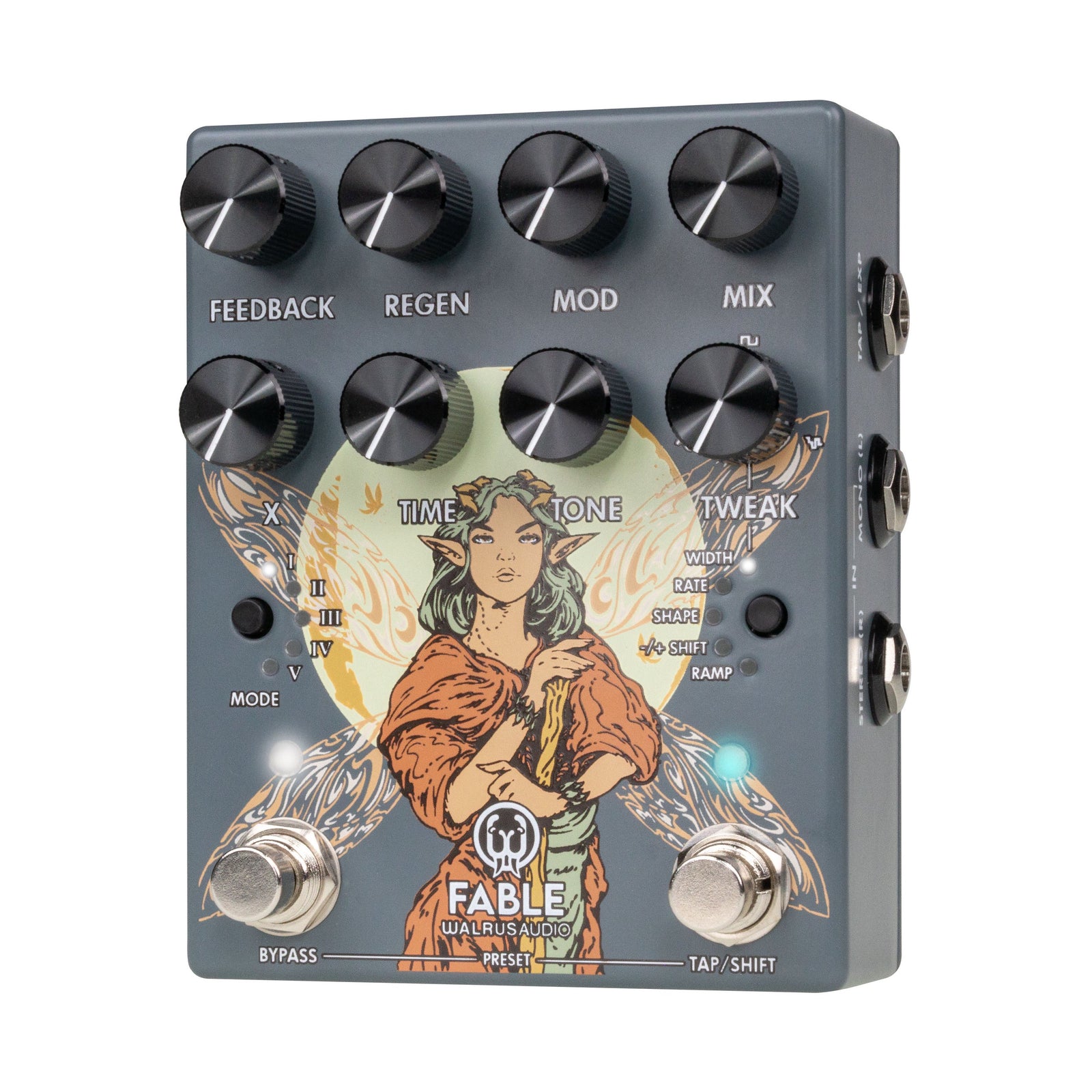 Walrus Audio Fable MKII Granular Soundscape Generator Pedal - Grey