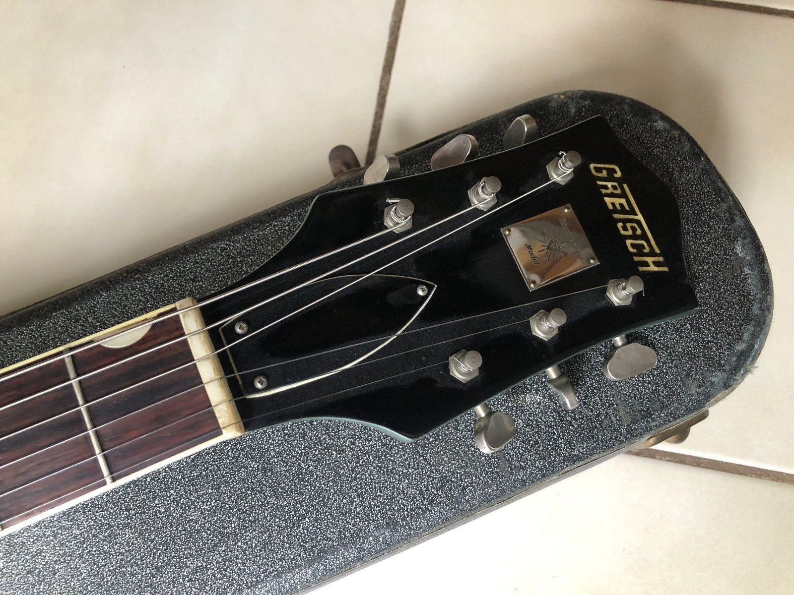 Vintage 1960’s Gretsch 6117 Anniversary Guitar & Case - Rare Blue