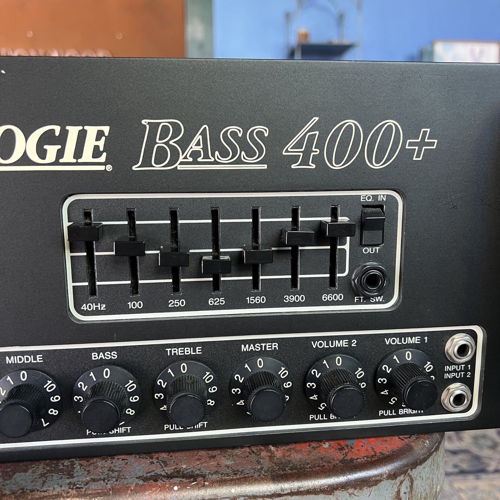 Mesa/Boogie Bass 400+ Rackmount Tube Bass Amplifier (Excellent Condition)