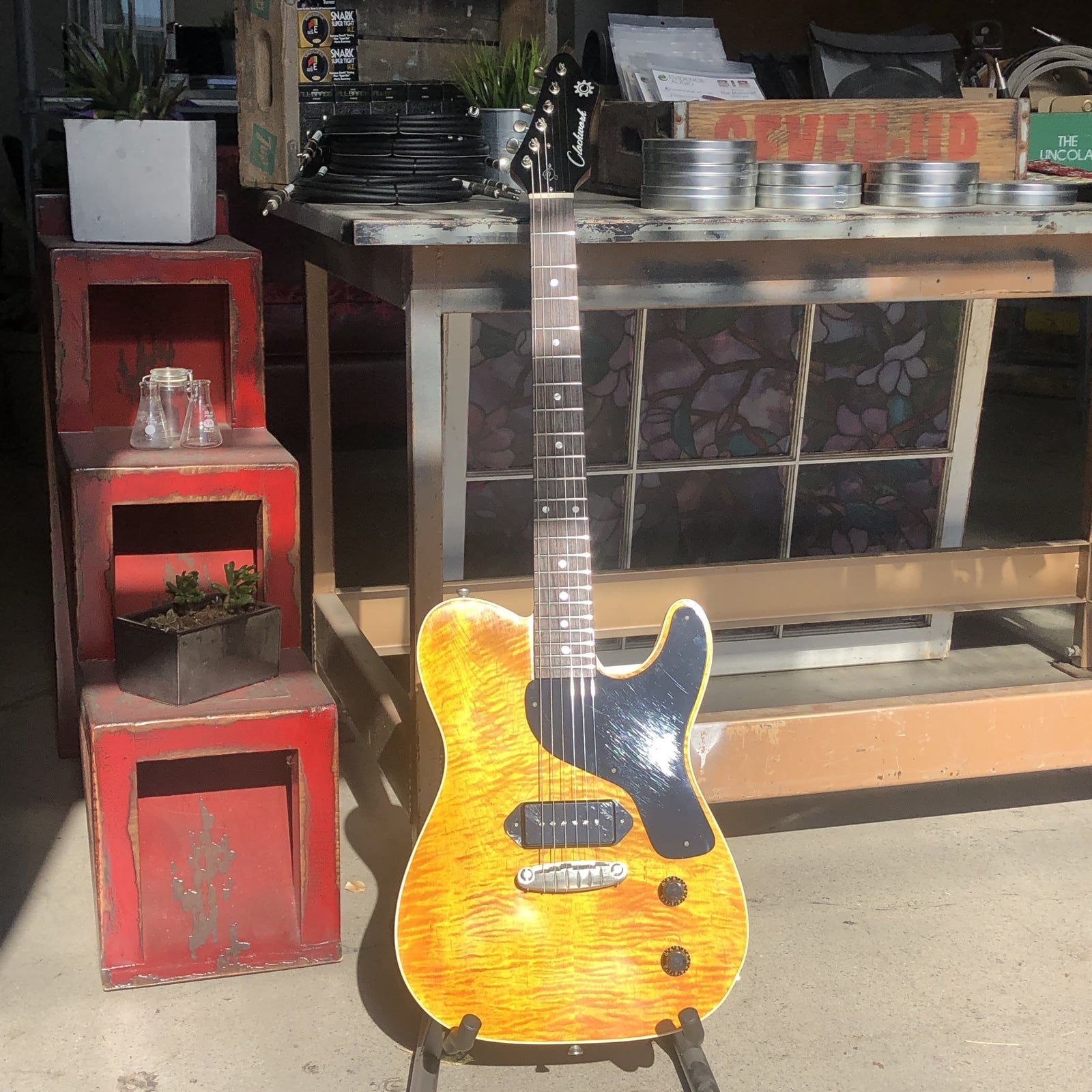 Clockwork Guitars Blaster - Aged Amber Nitro - #2005006