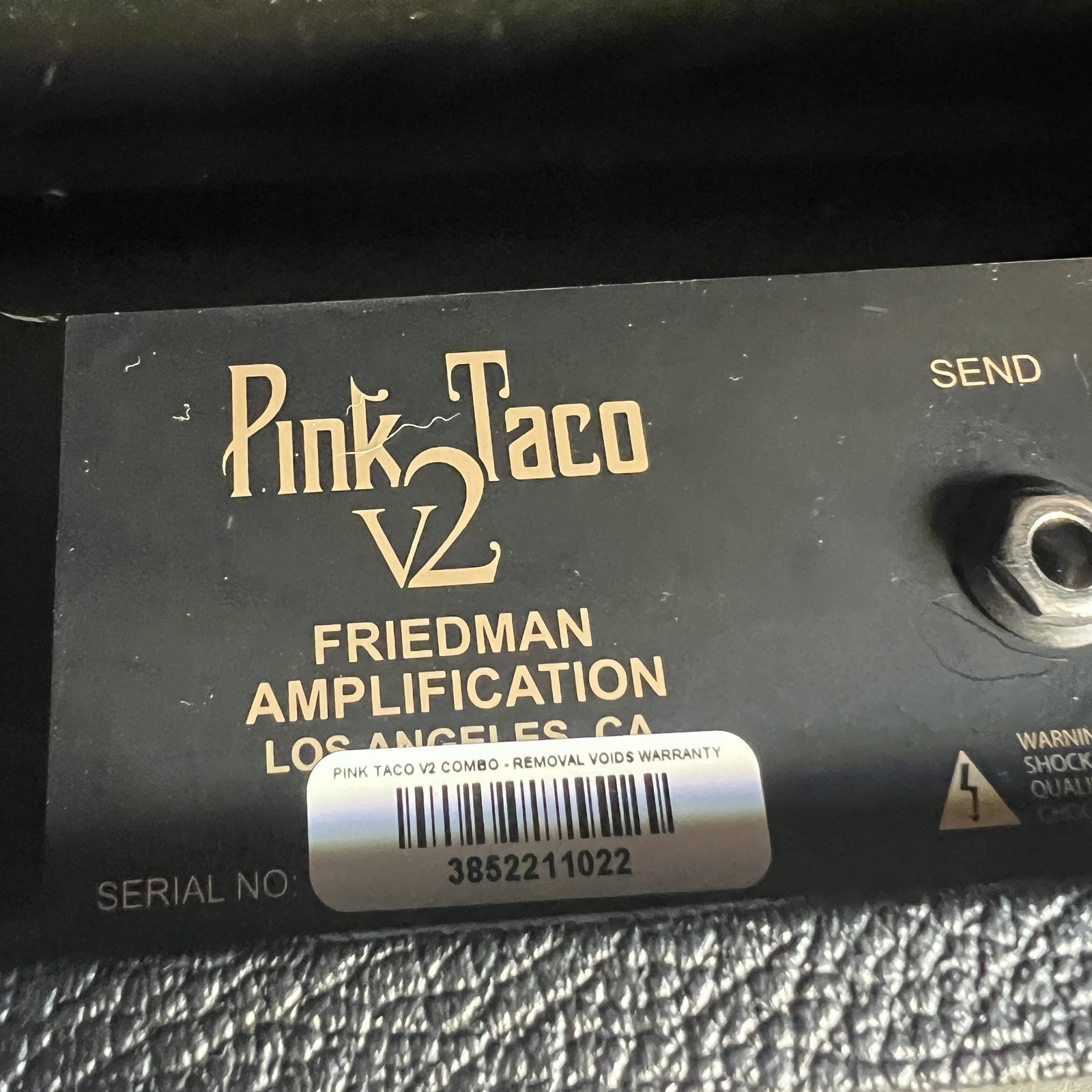 Friedman Amplification Pink Taco V2