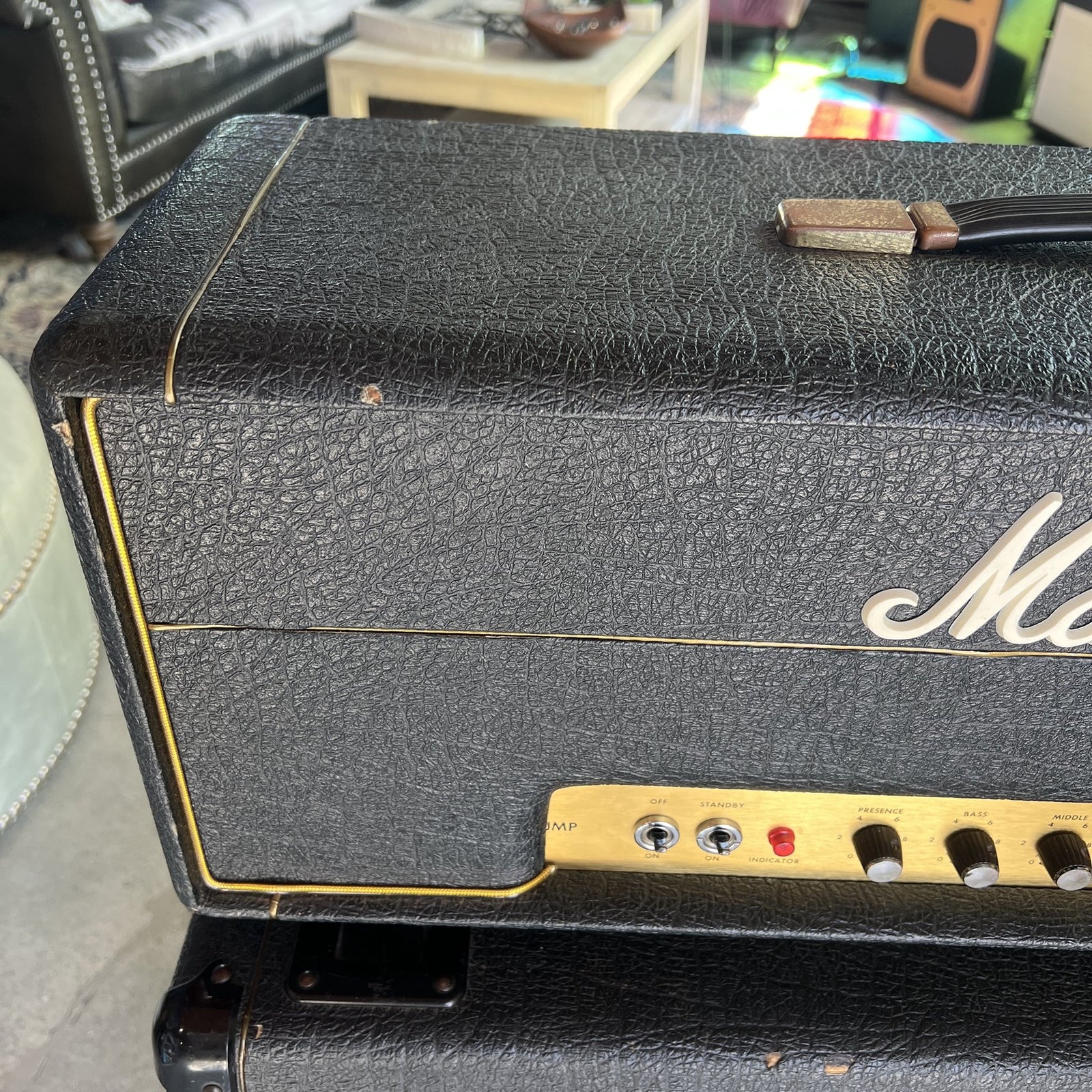 Vintage 1976 Marshall JMP 1987 MK II 50-Watt Lead Guitar Amplifier Head | Cottonwood Music Emporium