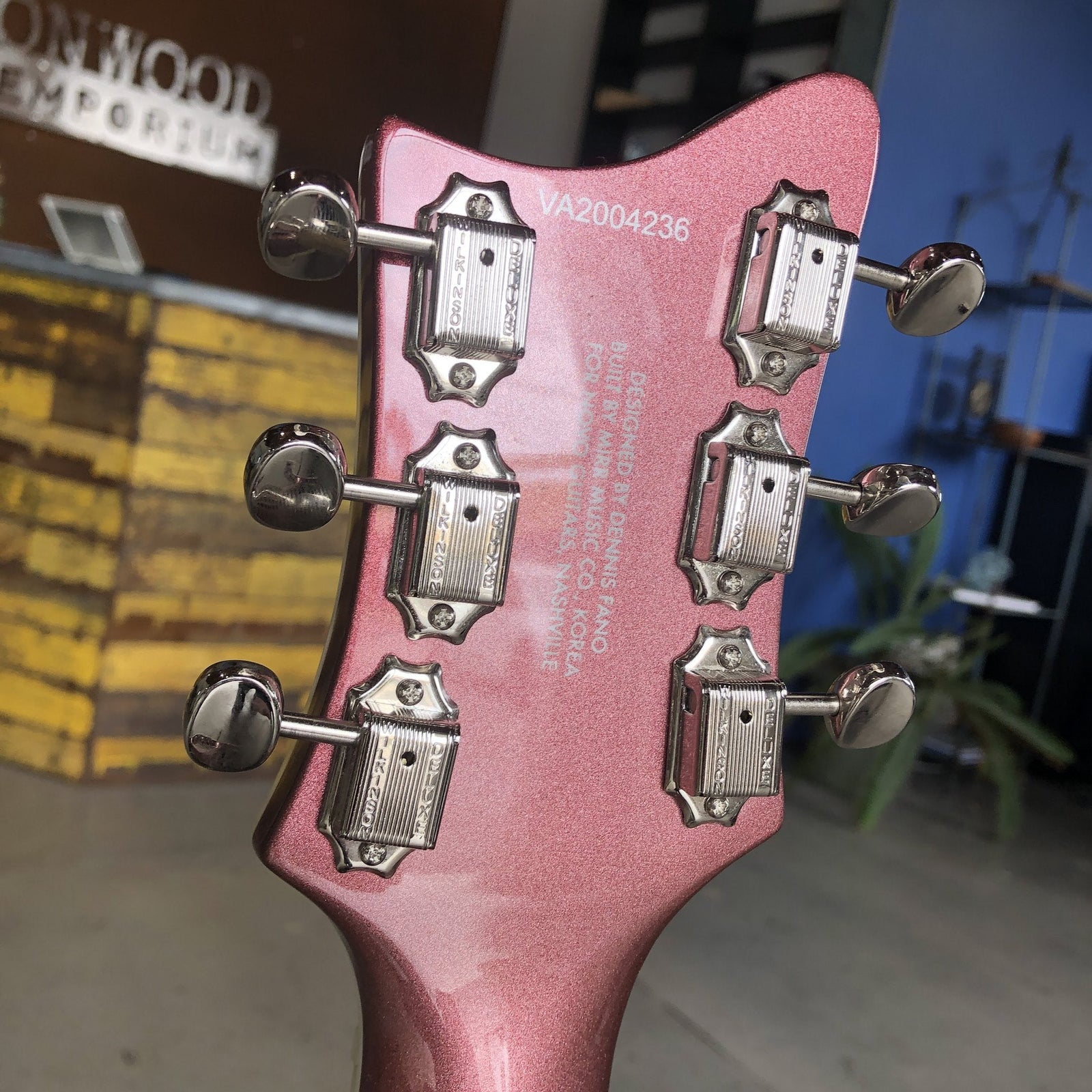Rivolta Guitars Combinata VII - Burgundy Mist