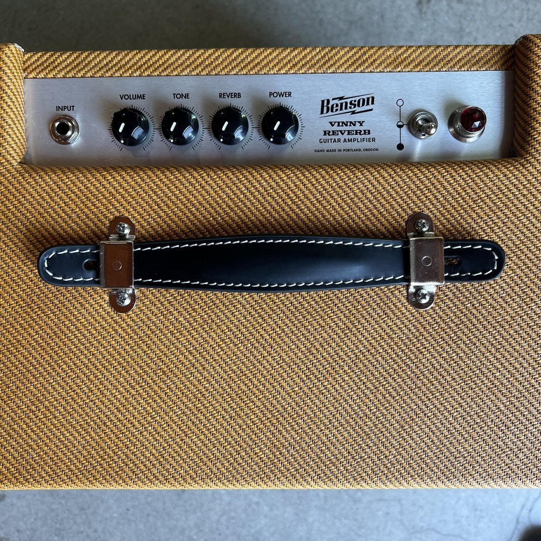 Benson Amps Vinny Reverb Combo - Aged Tweed / Oxblood