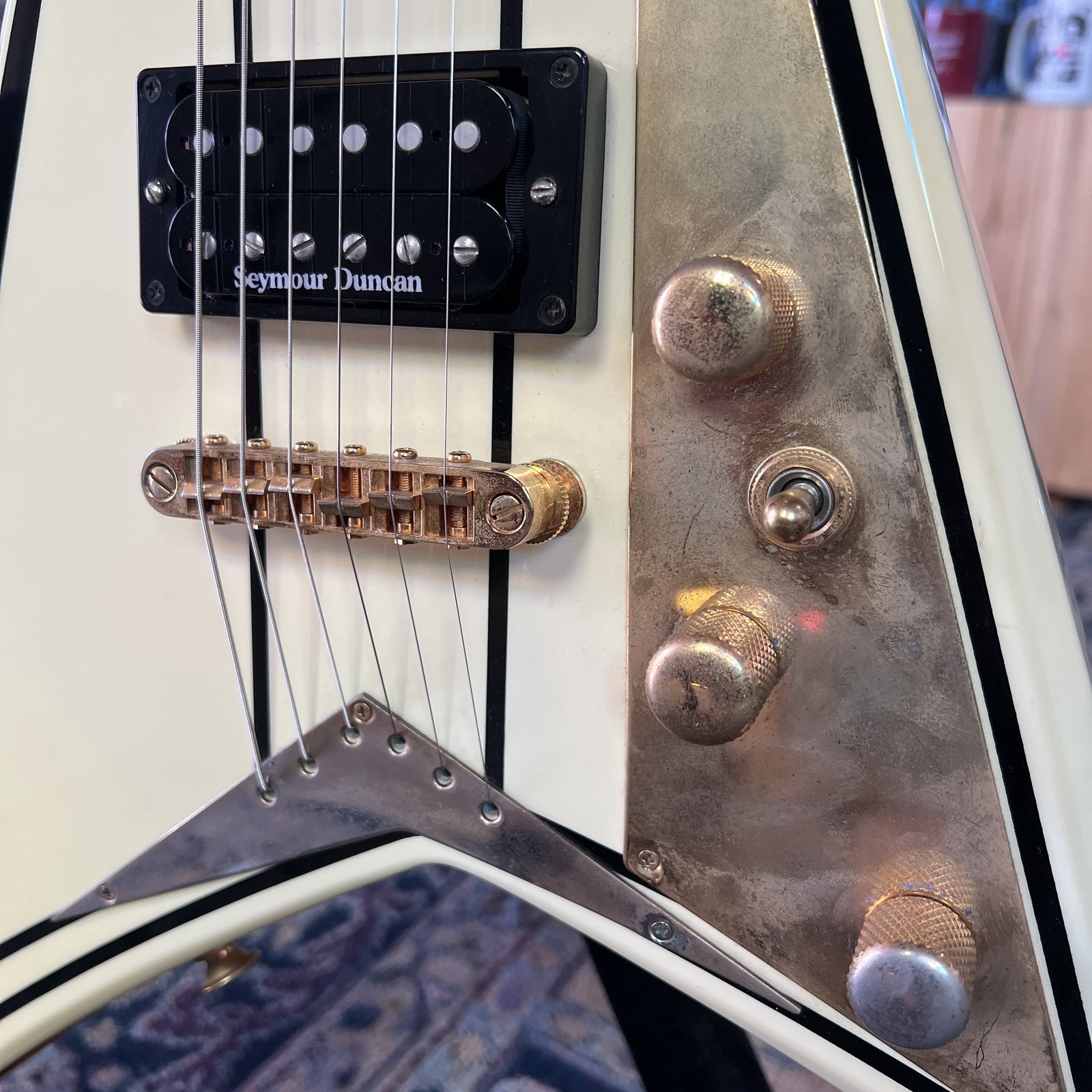 2002 Jackson Pro Series RR5 Randy Rhoads - Ivory (Made in Japan)