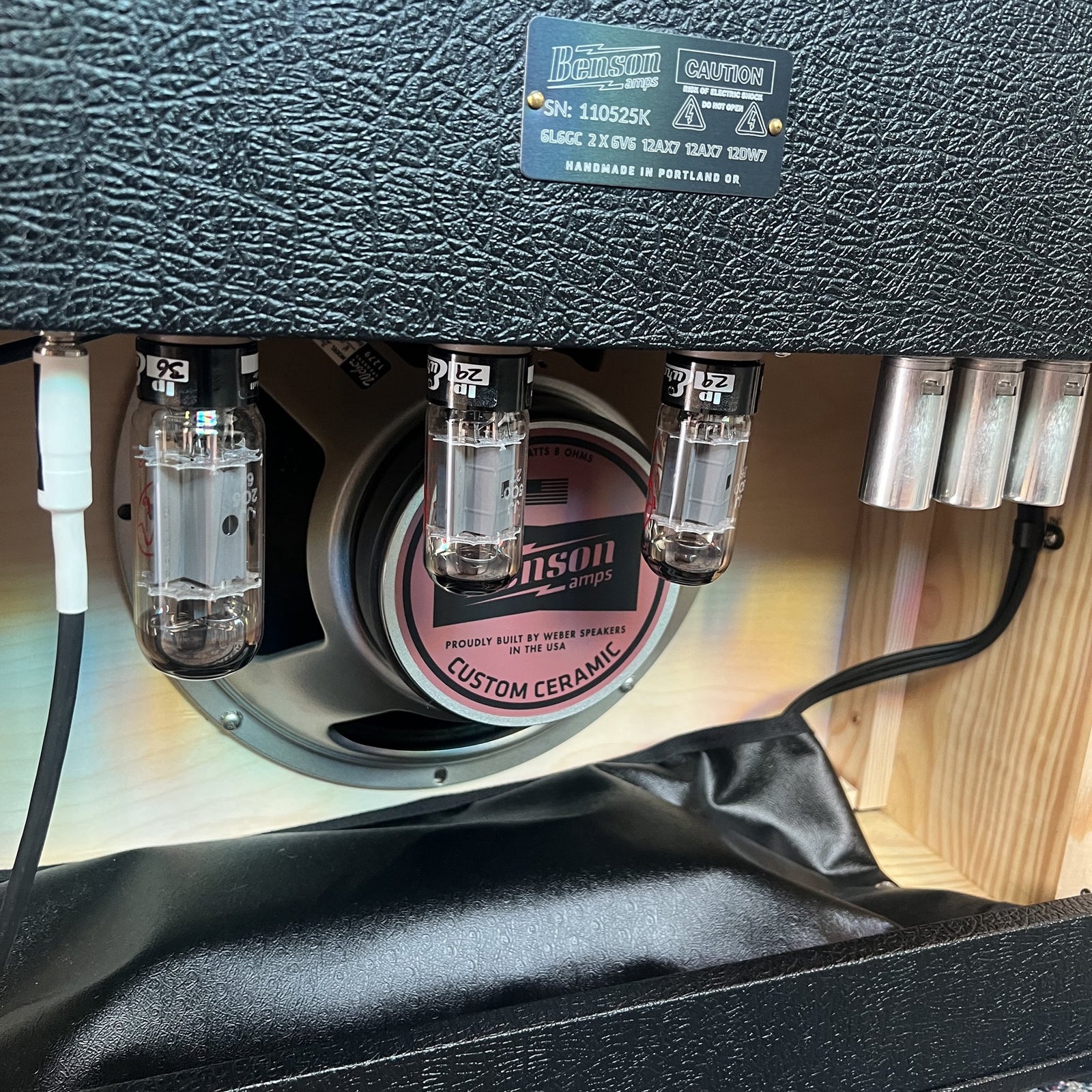 Benson Amps Monarch Reverb Plus - Black / Check