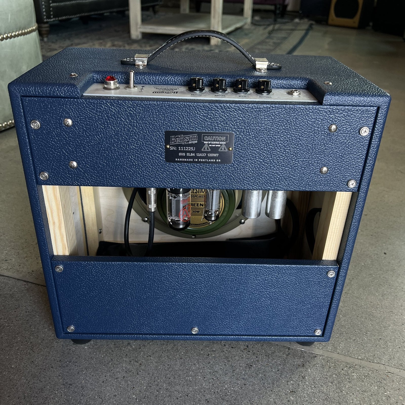 Benson Amps Vinny Reverb Combo - Blue / Wheat | Mint