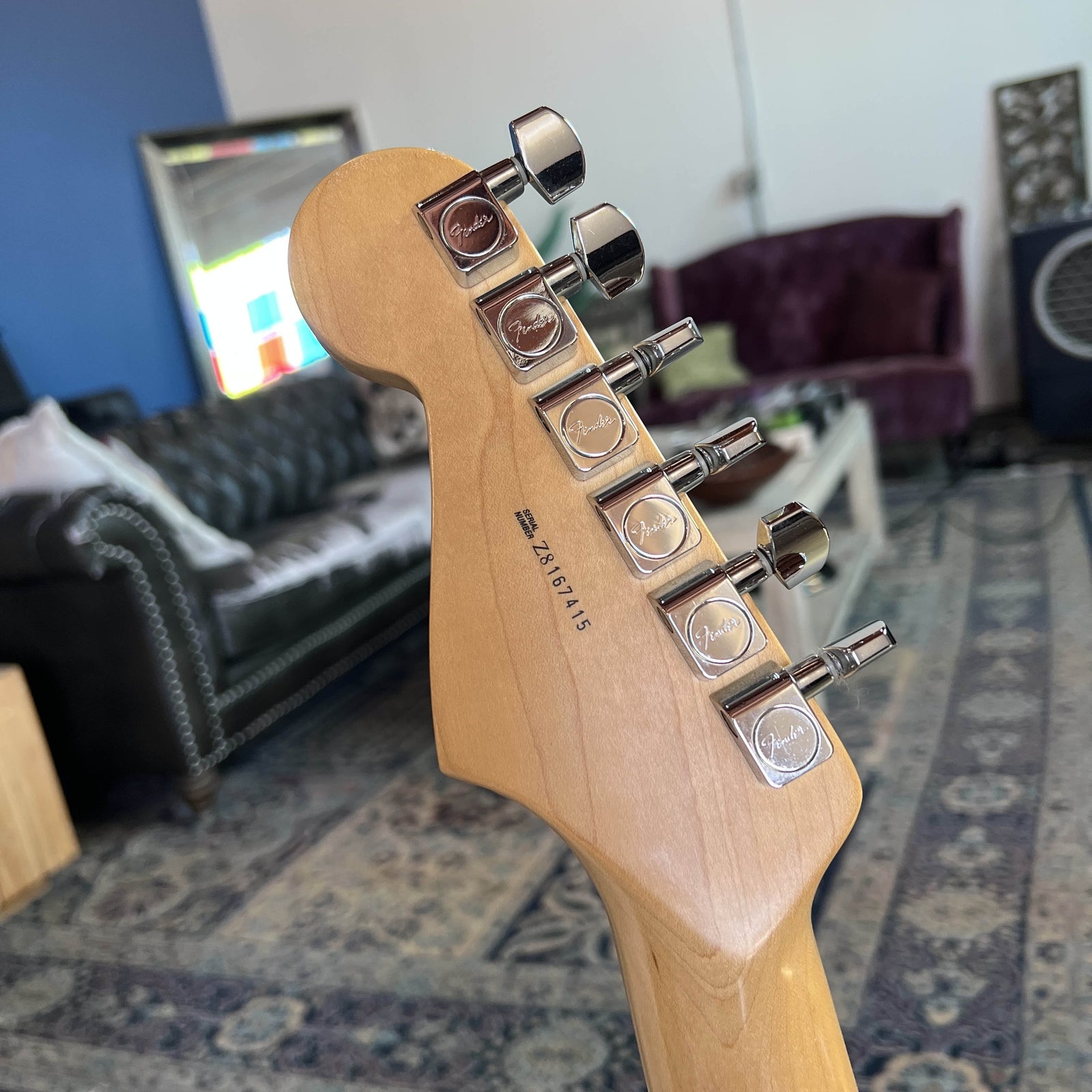 2008 Fender American Standard Stratocaster – 3-Color Sunburst with Maple Fingerboard (Excellent Condition)