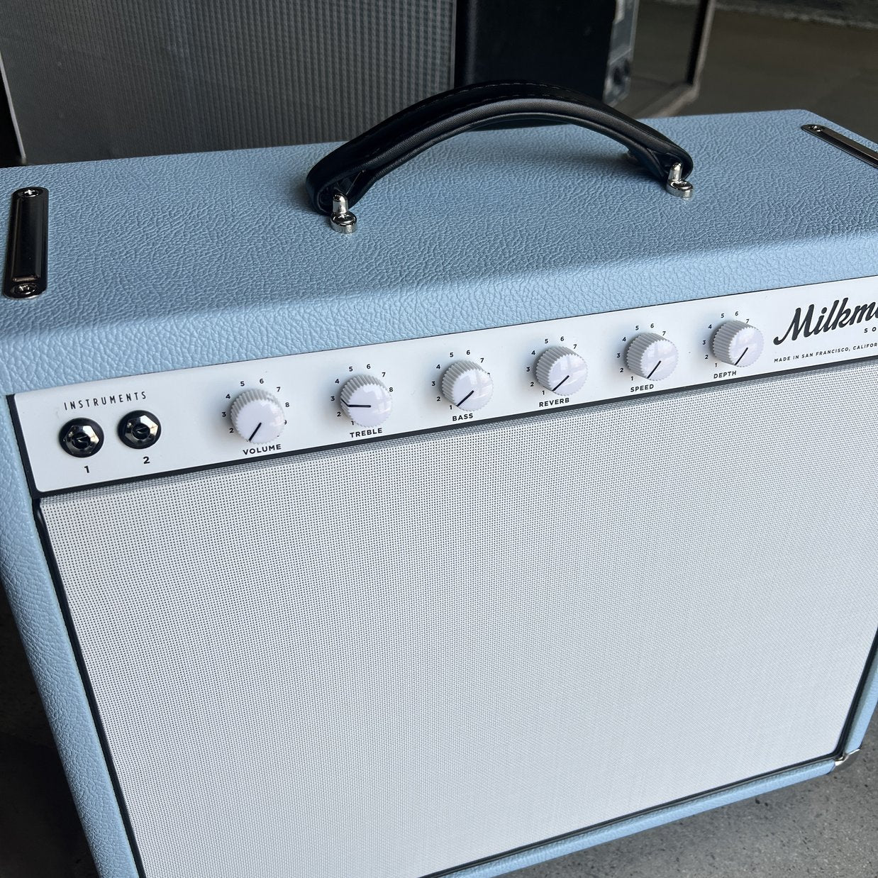 Milkman Sound 20W Creamer, Powder Blue, Jupiter 12-LA Alnico 5