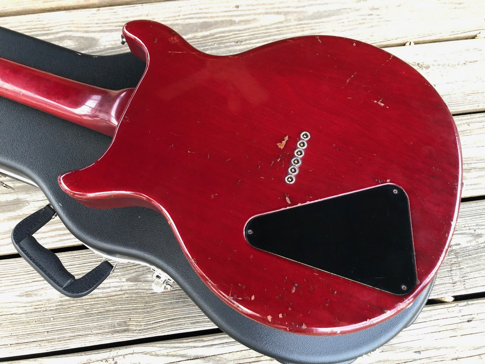Vintage 1981 Hamer Special electric guitar sunburst