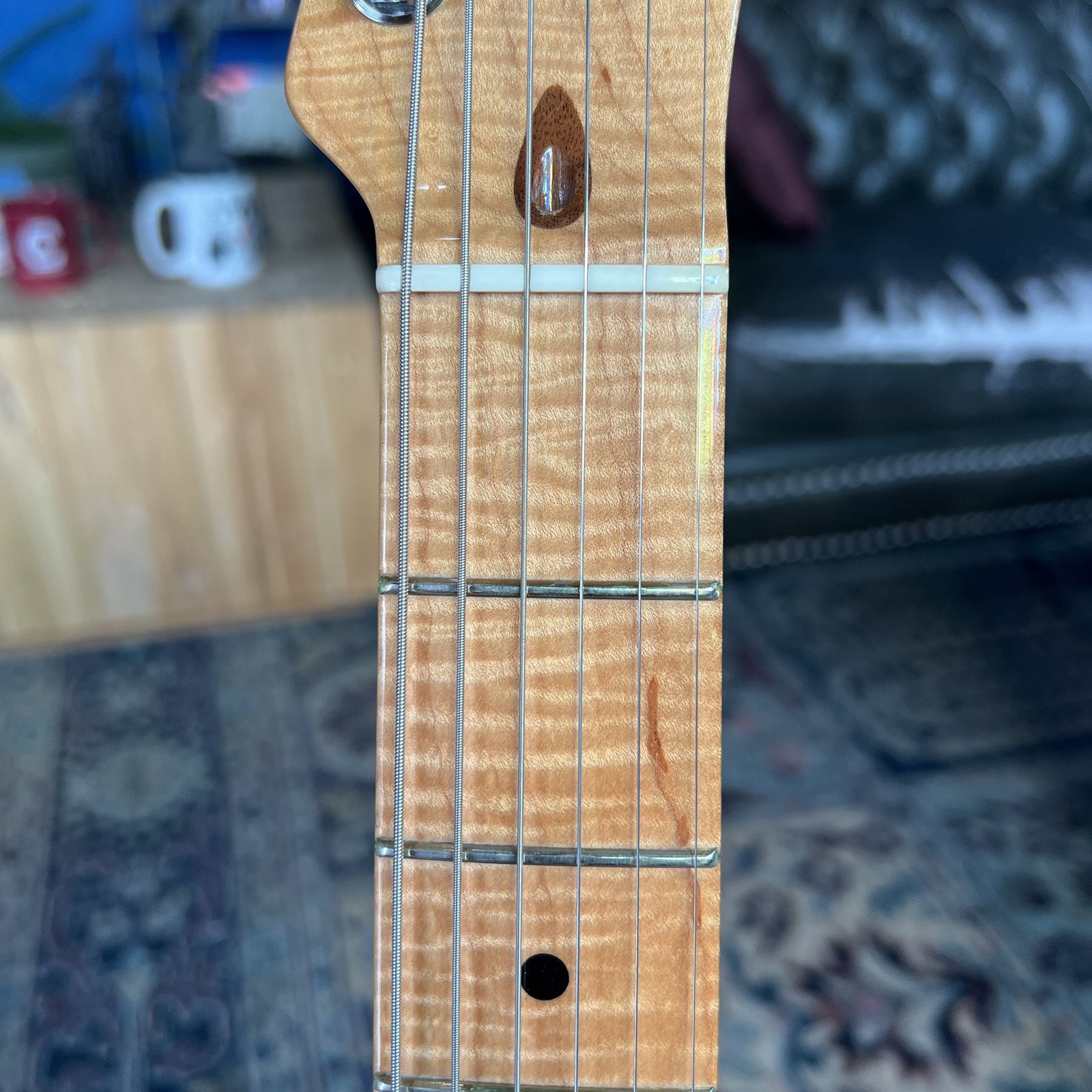 2006 Fender Custom Shop American Custom Telecaster – Natural with Figured Flame Maple Neck (7lbs 3.3oz)