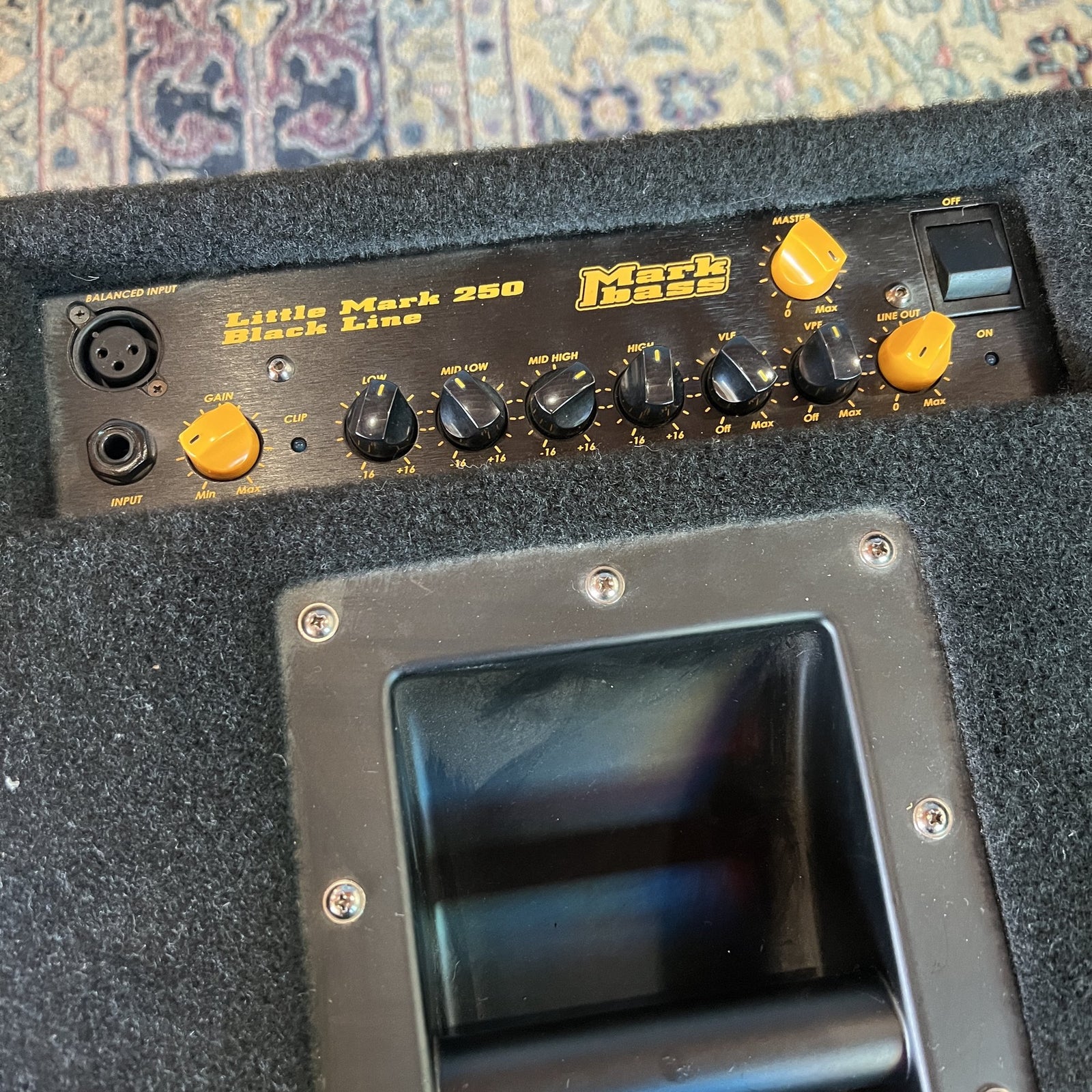 Markbass CMD JB Players School 1x15" 250W Bass Combo Amp (Little Mark 250 Black Line) - Used, Very Good