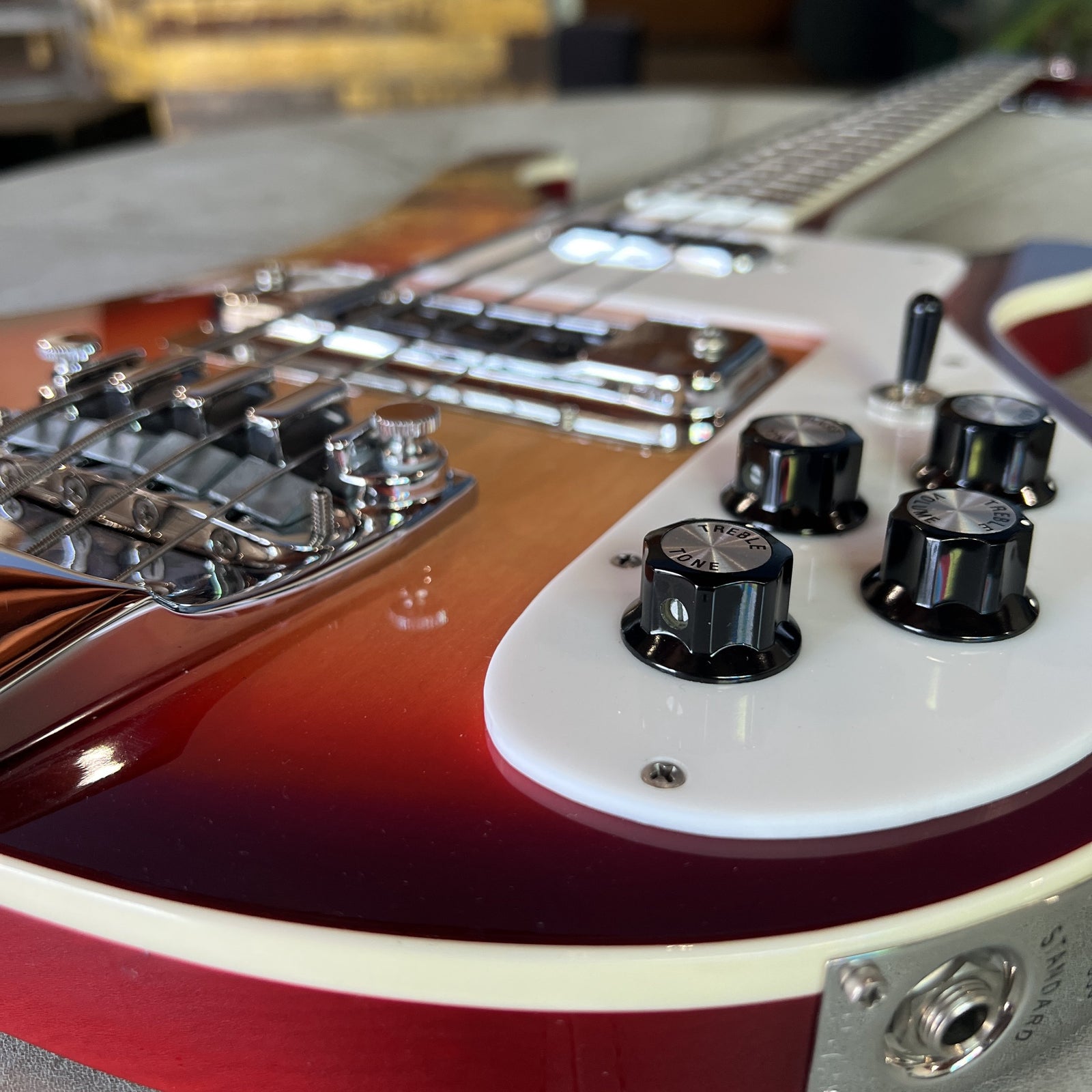 2013 Rickenbacker 4003 Bass Guitar in Fireglo – Excellent Condition with Original Case