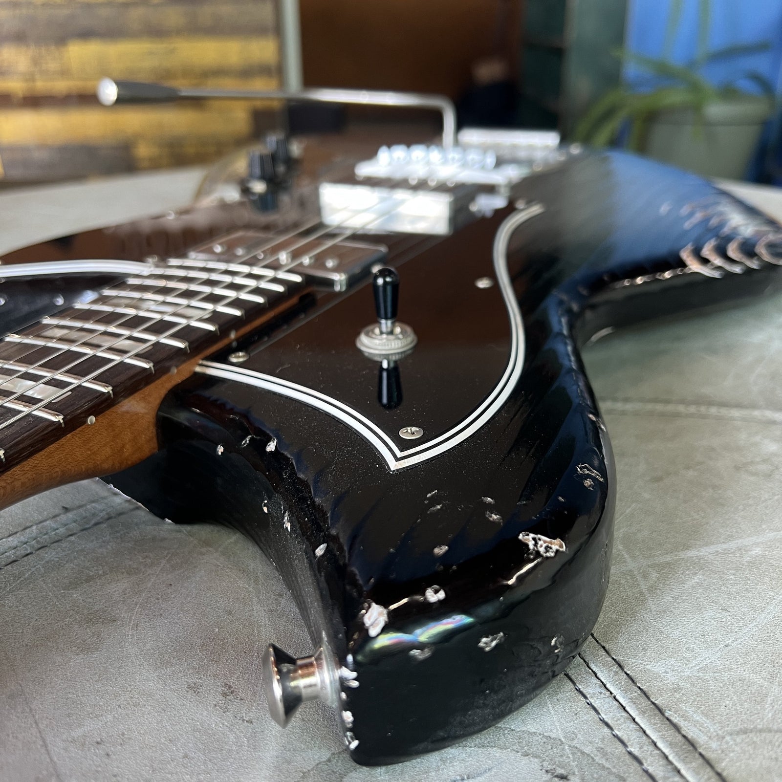 Novo Serus J Electric Guitar - Inca Burst Heavy Relic (Fralin Pure P.A.F. Pickups)