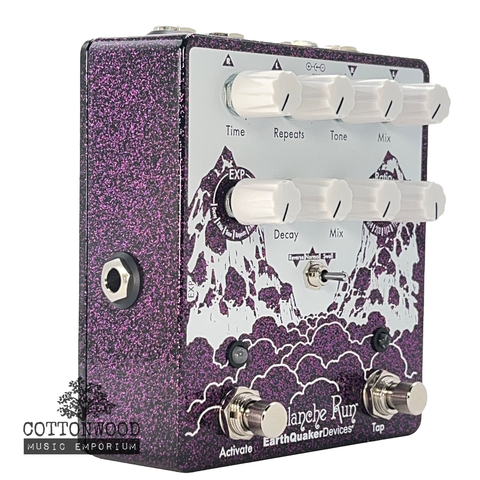 EarthQuaker Devices Avalanche Run V2 - Purple Sparkle - Cottonwood Music Exclusive Color