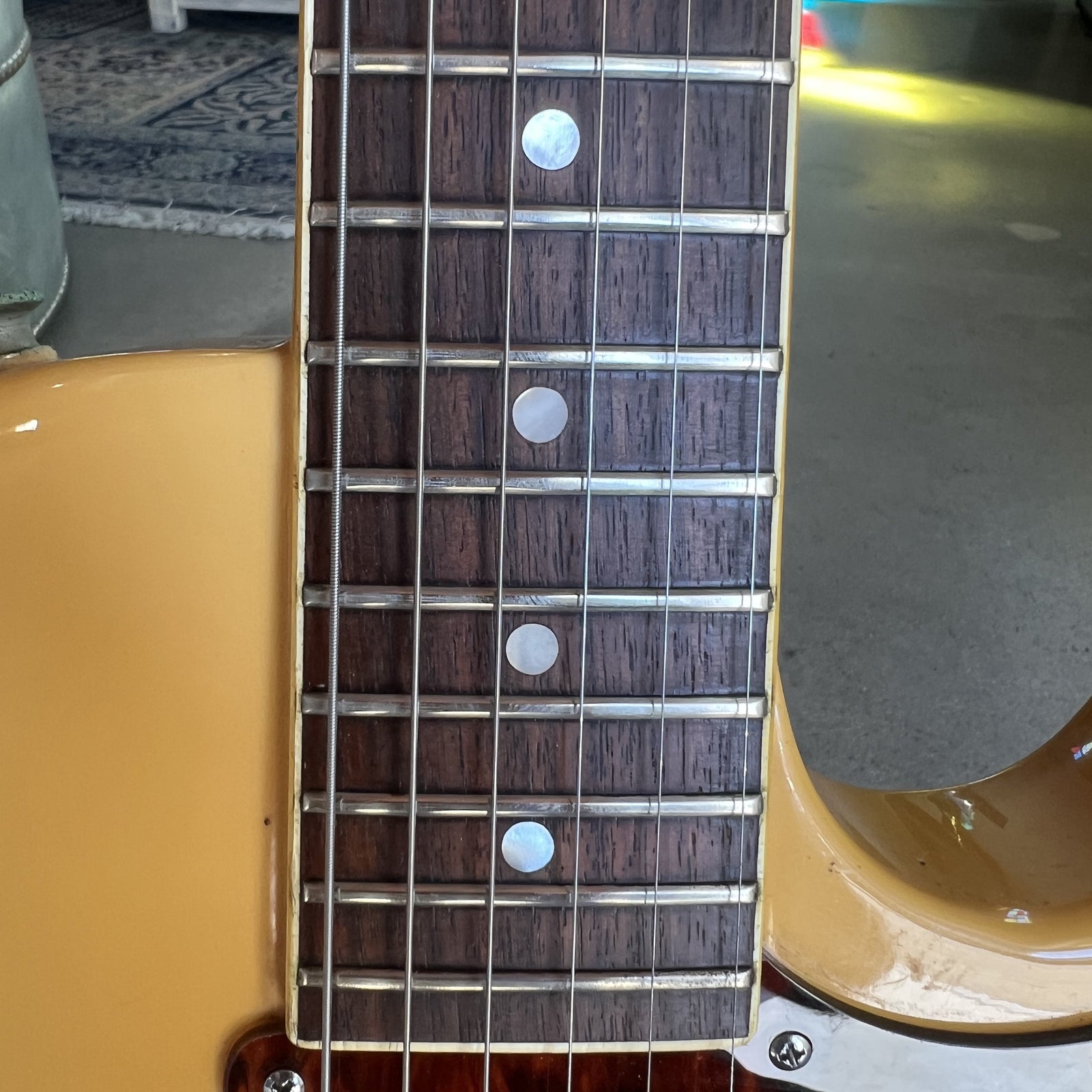 Vintage 1970s Ibanez "Lawsuit Era" Les Paul Junior Copy - TV Yellow (Set-Neck)
