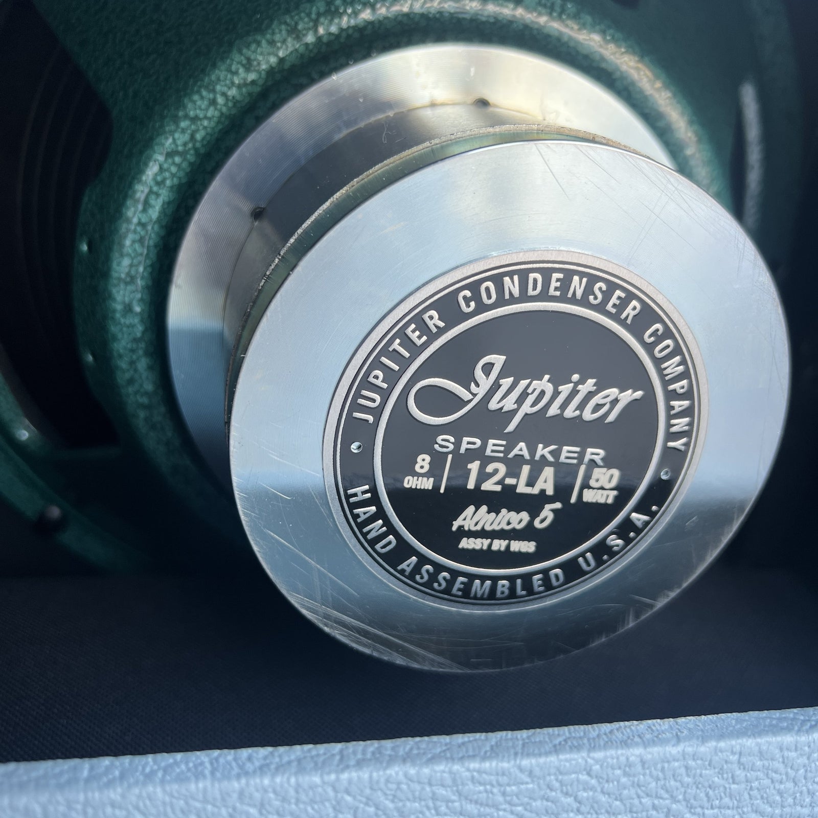 Milkman Sound 20W Creamer, Powder Blue, Jupiter 12-LA Alnico 5