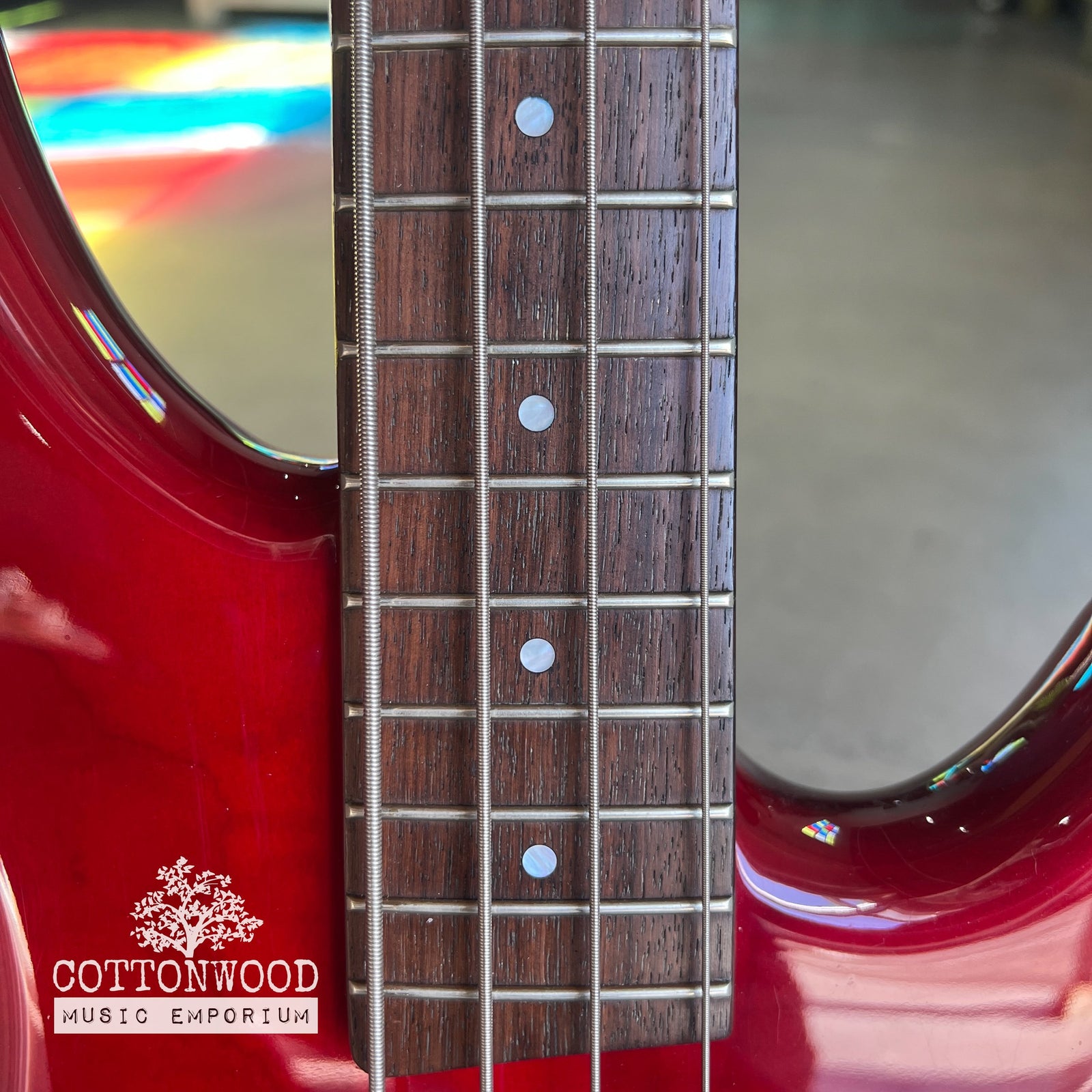 Yamaha MB-65 Motion B "Made in Japan" 1993 – 32" Medium Scale Bass – Cherry Finish