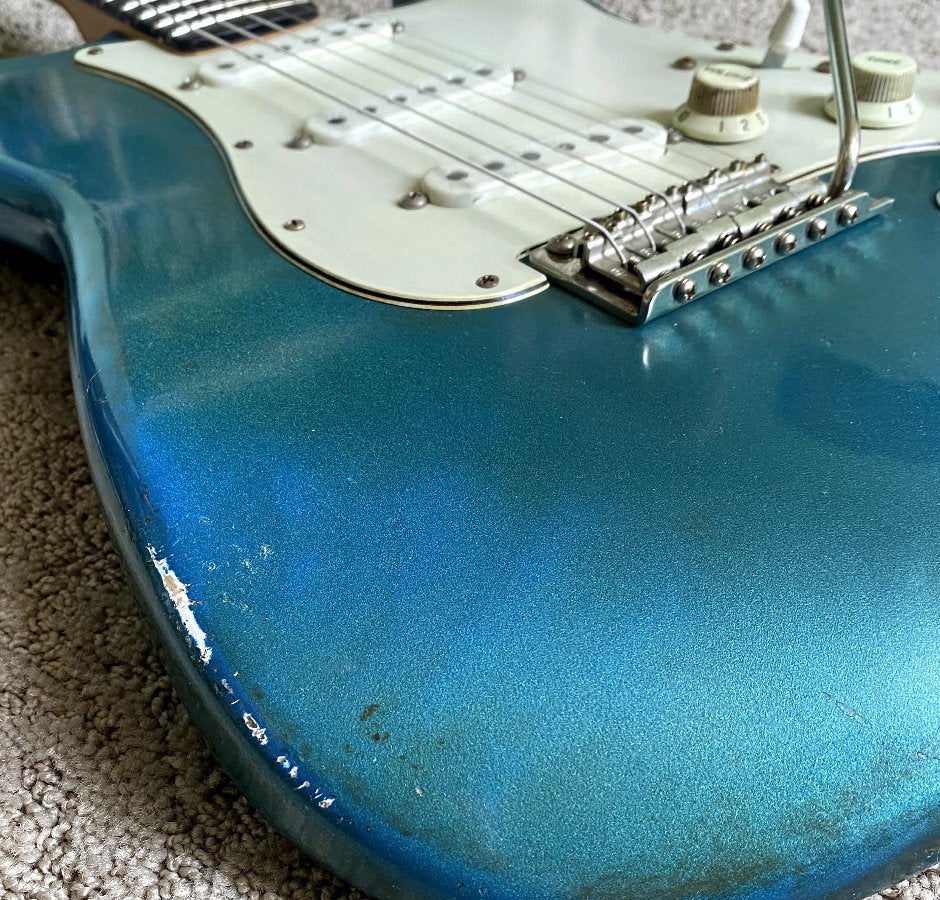 Revelator Guitars - '60 SuperKing S-Style - Lake Placid Blue Metallic Nitro