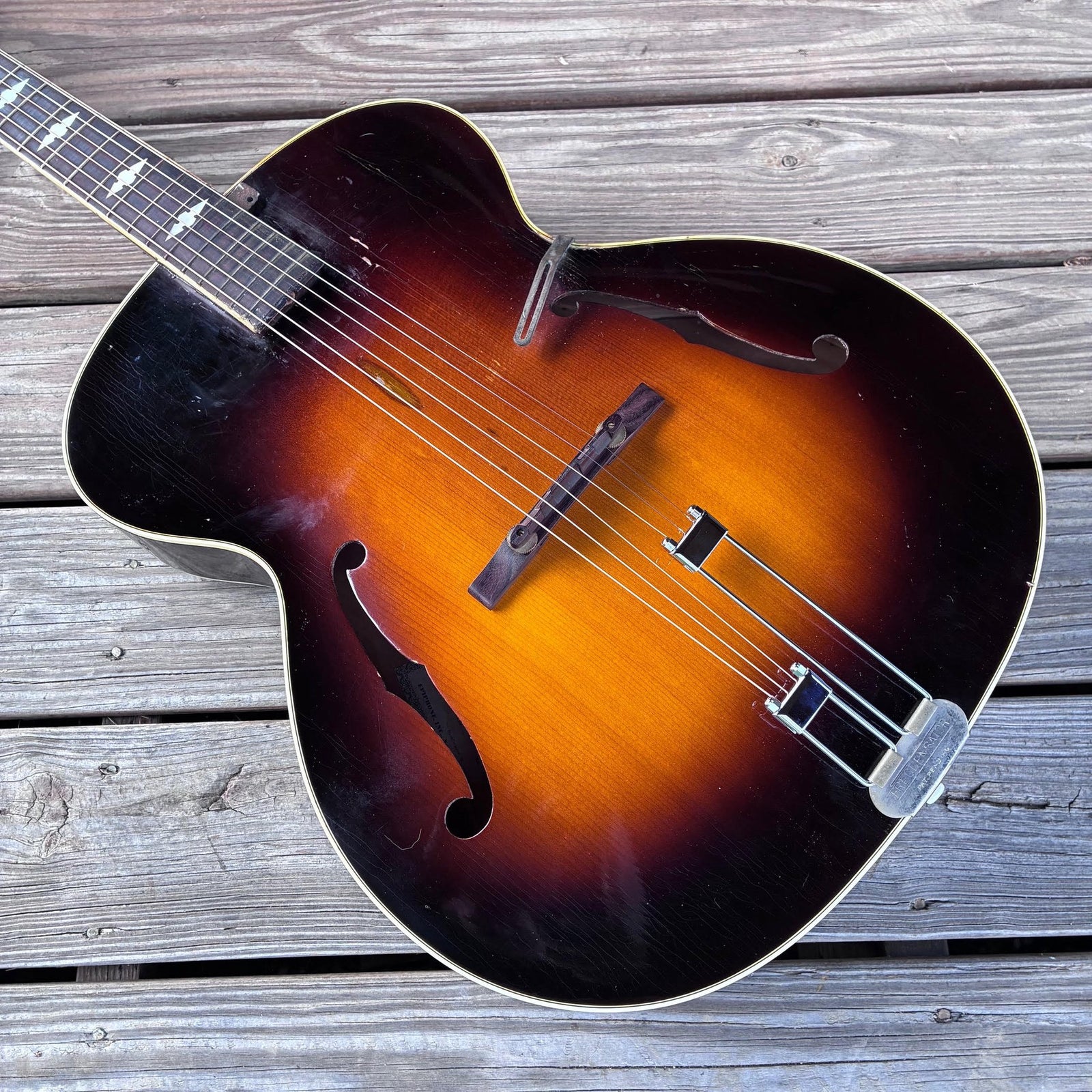 Vintage 1951 Epiphone Triumph Archtop Acoustic Guitar