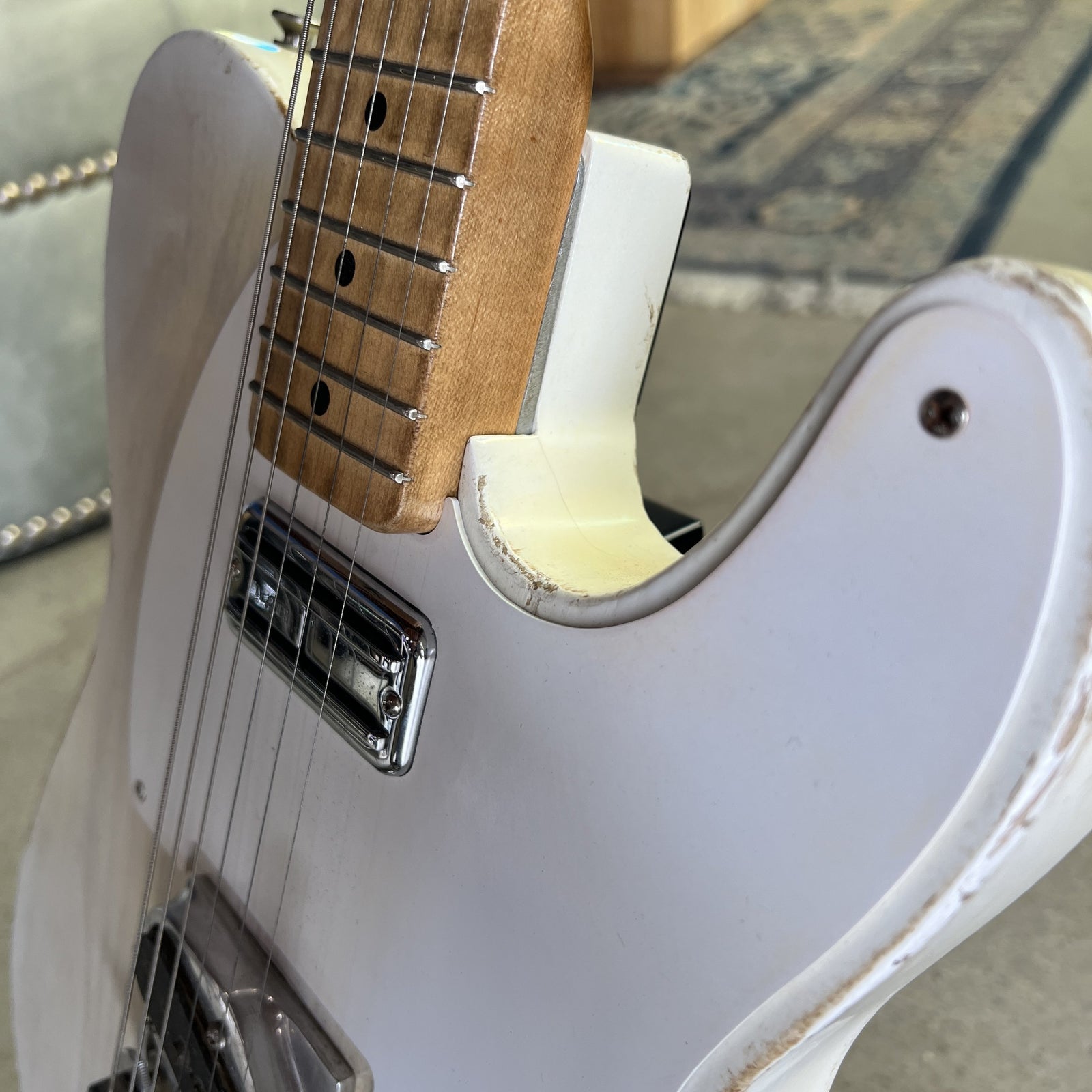 Revelator Guitars - RetroSonic T-Style - White Blonde Nitro - #62285 (Includes 3 loaded pickguards)