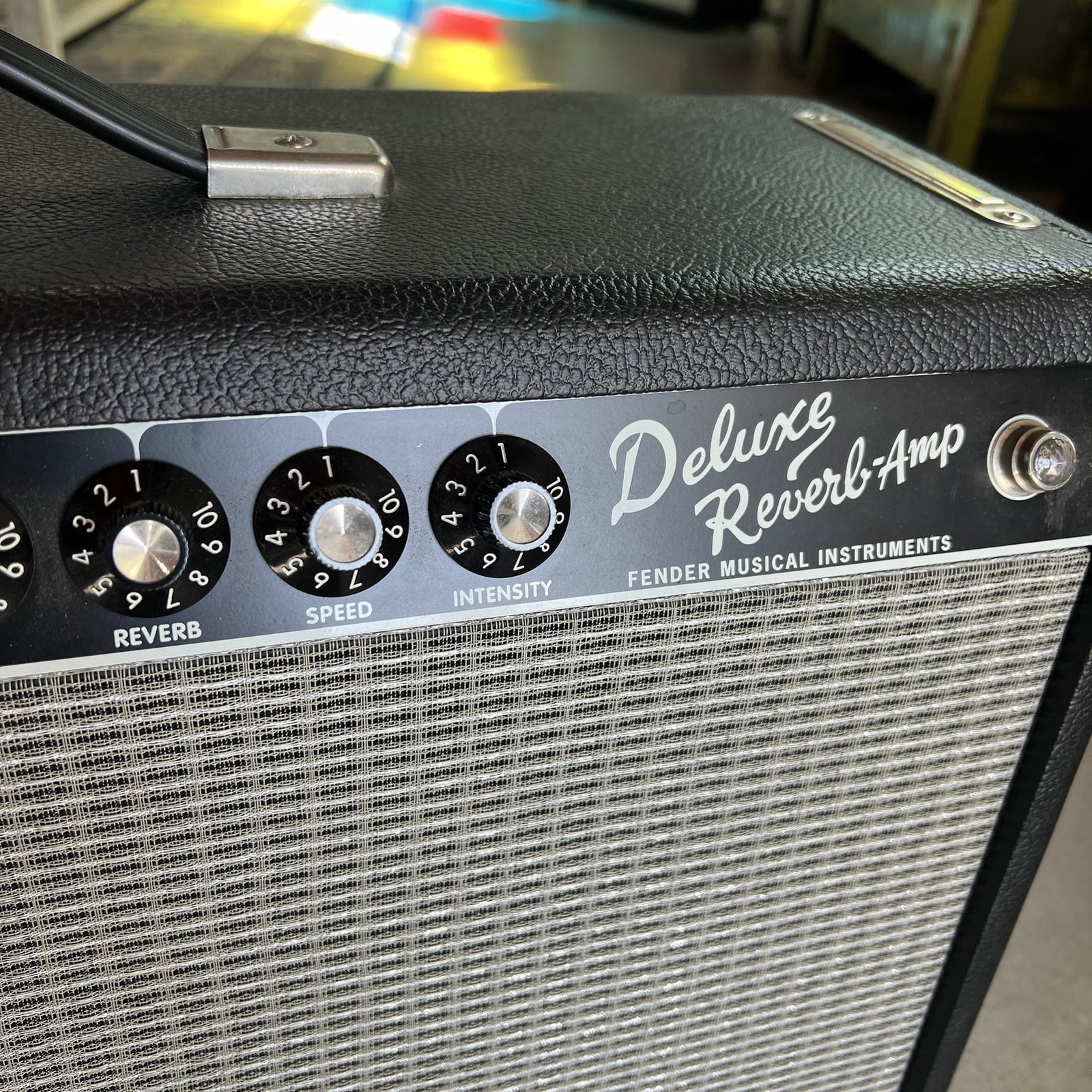 Used Fender Tone Master Deluxe Reverb Amplifier - Black | Cottonwood Music Emporium
