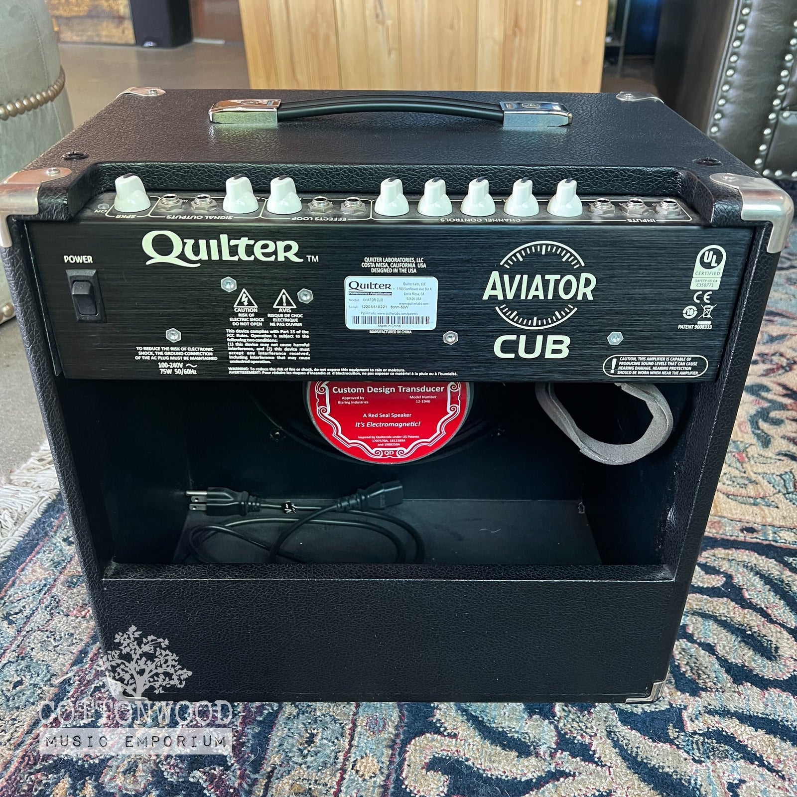 Quilter Aviator Cub 50-Watt 1x12" Solid-State Combo Amplifier (Used - Excellent Condition)