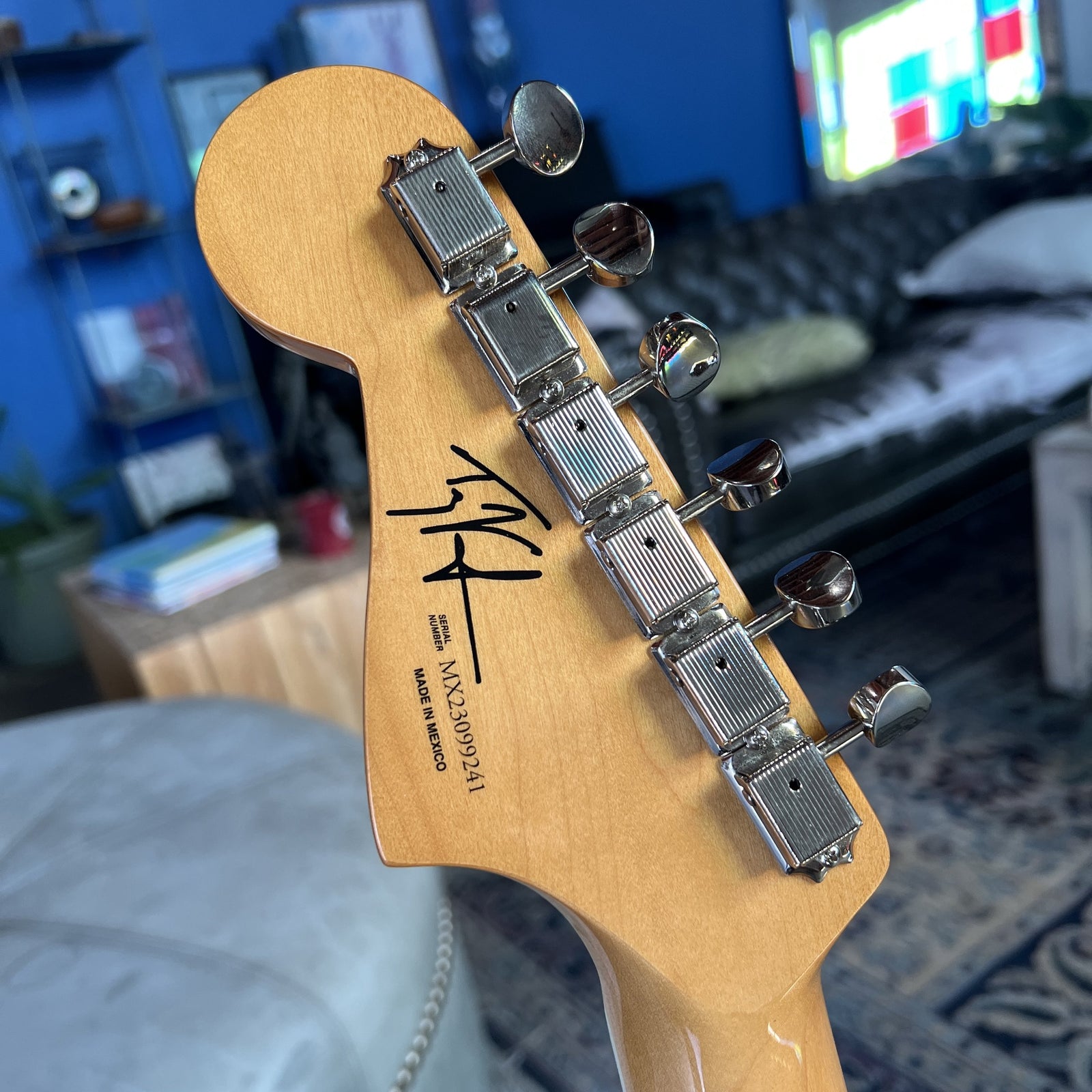 Fender Troy Van Leeuwen Signature Jazzmaster – Oxblood