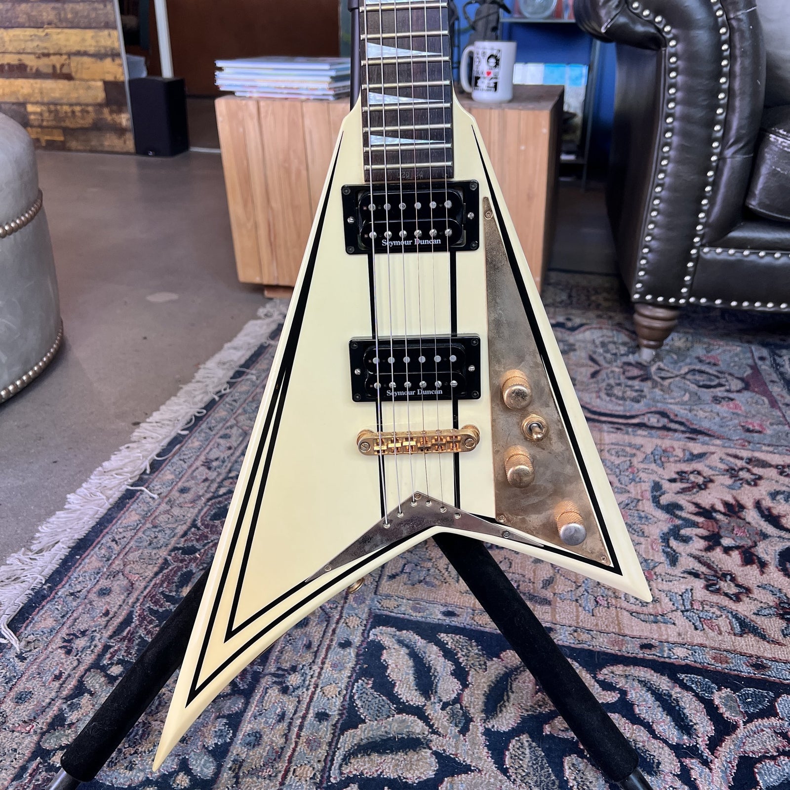 2002 Jackson Pro Series RR5 Randy Rhoads - Ivory (Made in Japan)