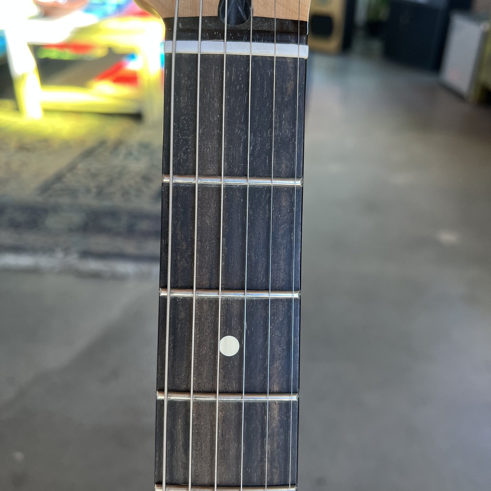 Fender Limited Edition Player Stratocaster HSS, Ebony Fingerboard, Ferrari Yellow - 2022