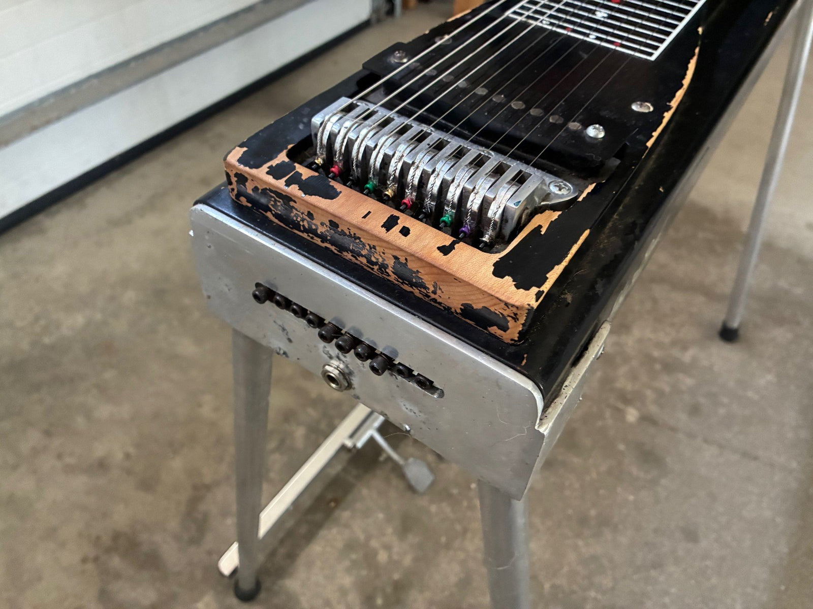 Vintage 1960’s Sho-Bud Maverick Pedal Steel Guitar Patent Pending Grover Tuners