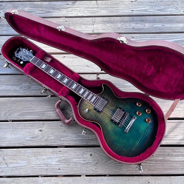 2017 Gibson Les Paul Standard T | Faded Blueburst B9 | Upgraded Wiring & Modded