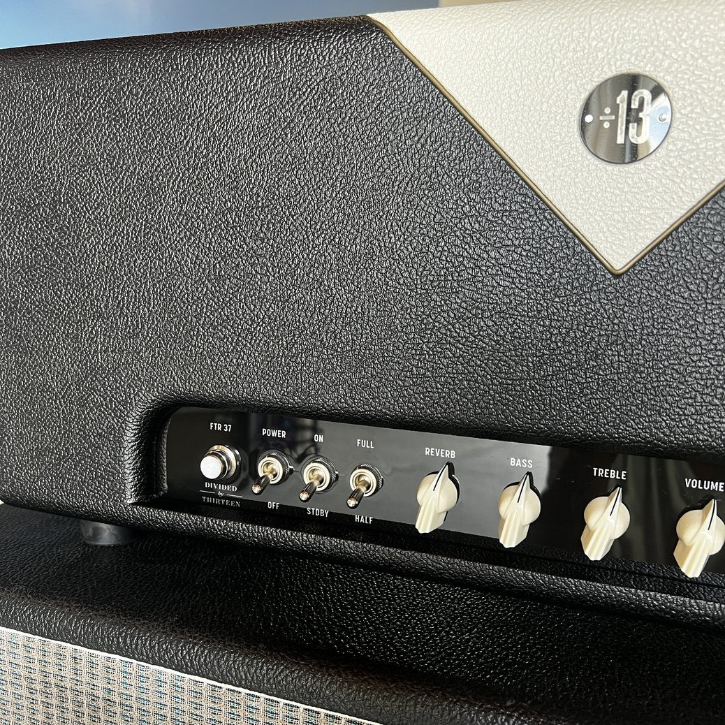 Divided by 13 FRT 37 Head - Black Bronco Tolex / Cream V